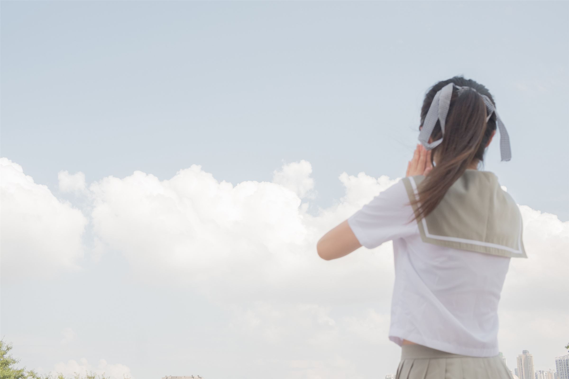 森萝财团写真 - [R15-026] JK白丝户外