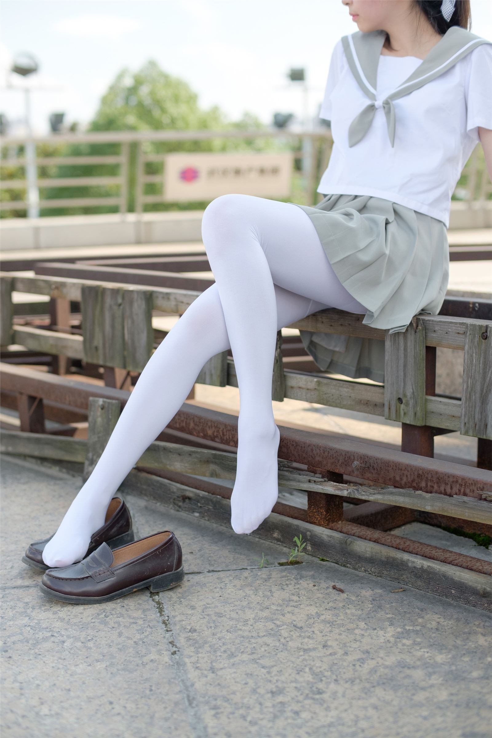 森萝财团写真 - [R15-026] JK白丝户外