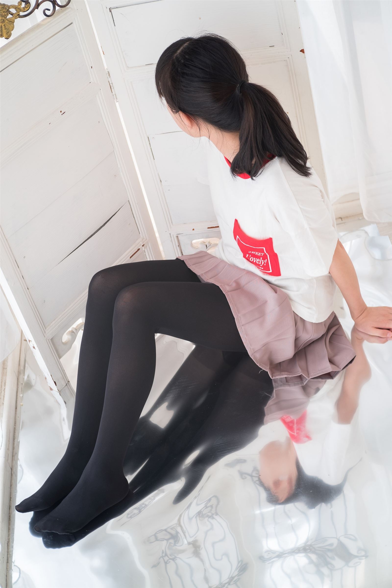 森萝财团写真 - [R15-029] 慢慢脱下你的黑丝