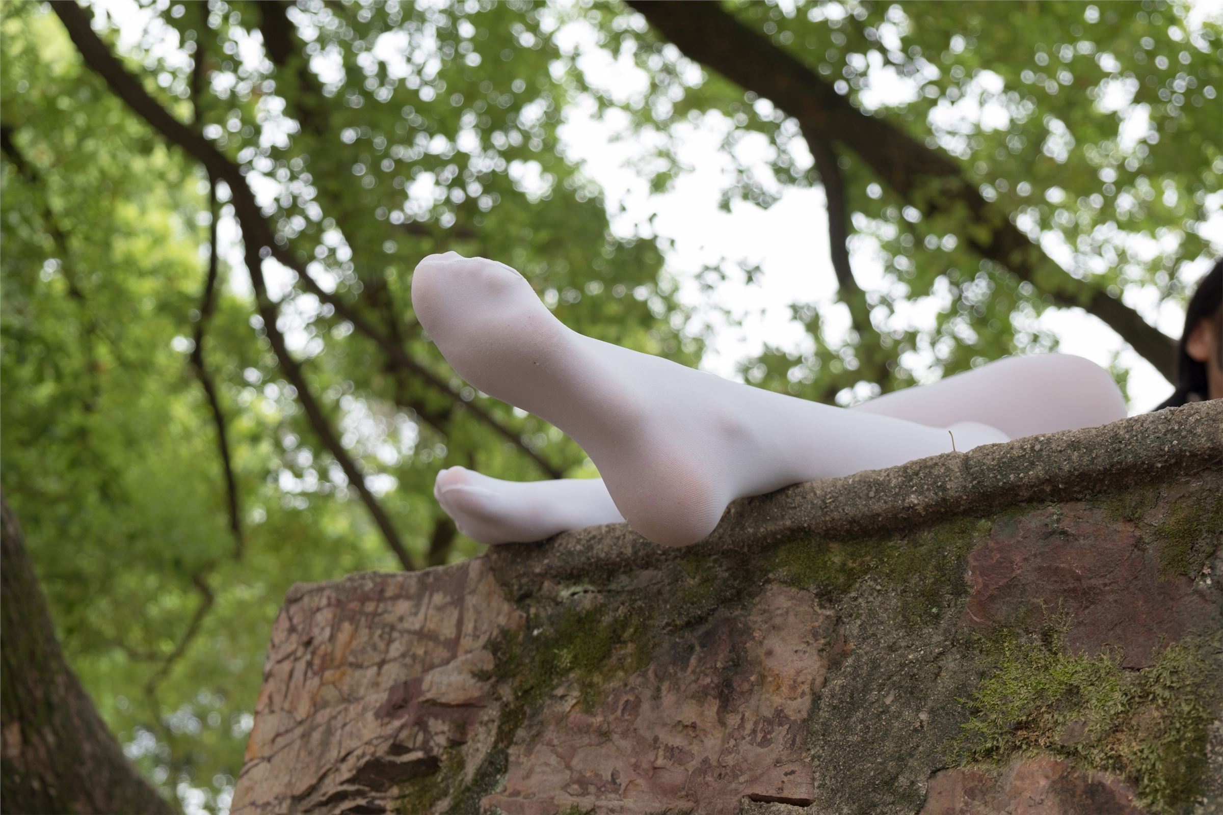 森萝财团写真 - [R15-034] 户外白丝秀