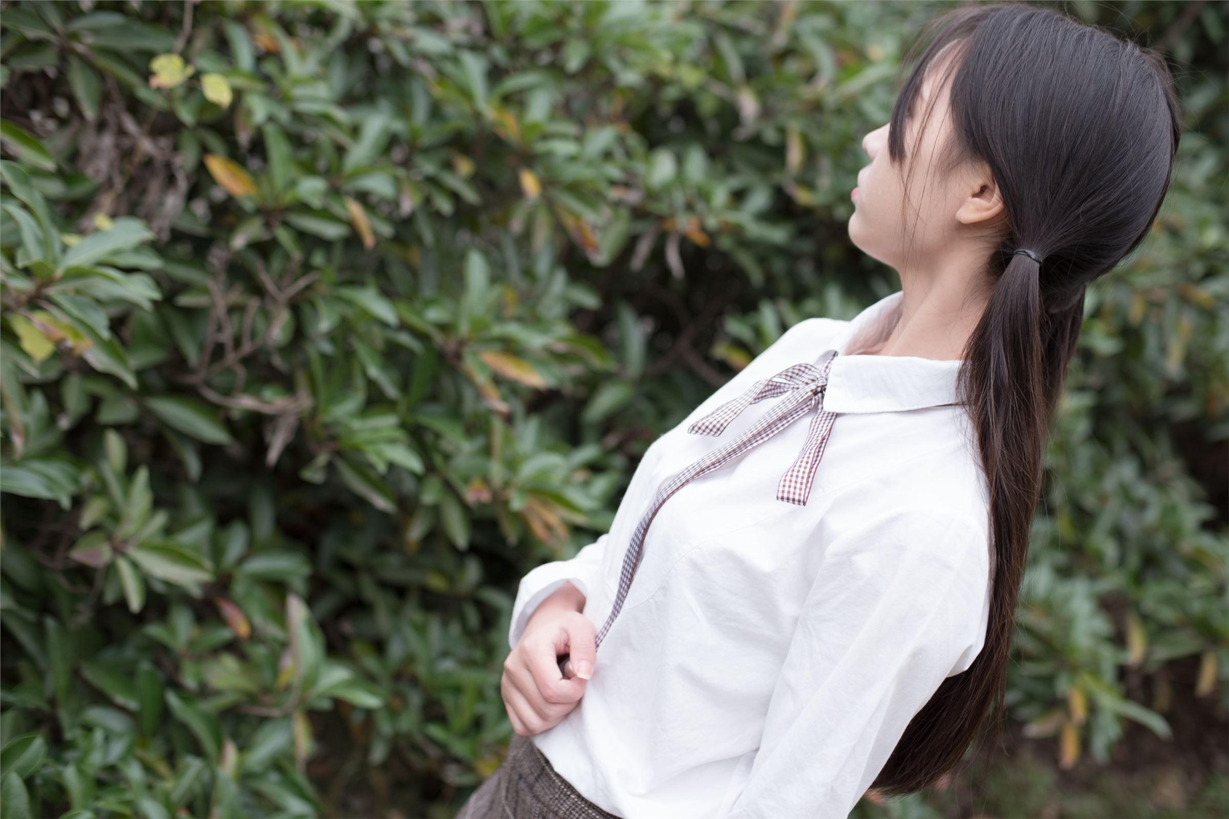 森萝财团写真 - [R15-043] 学妹教室玩黑丝1