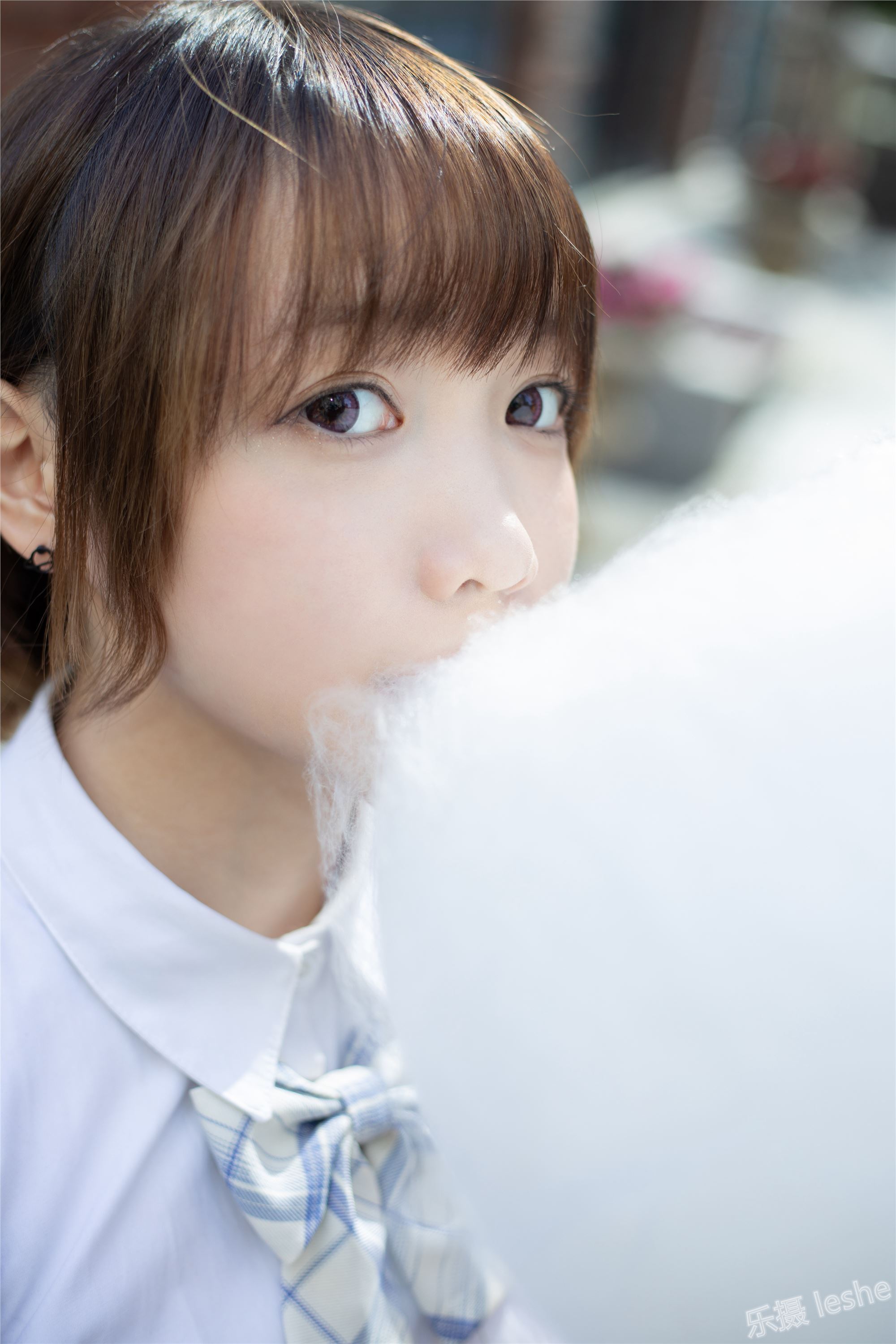 [森萝财团]萝莉丝足写真 SSR-011 棉花糖白丝少女