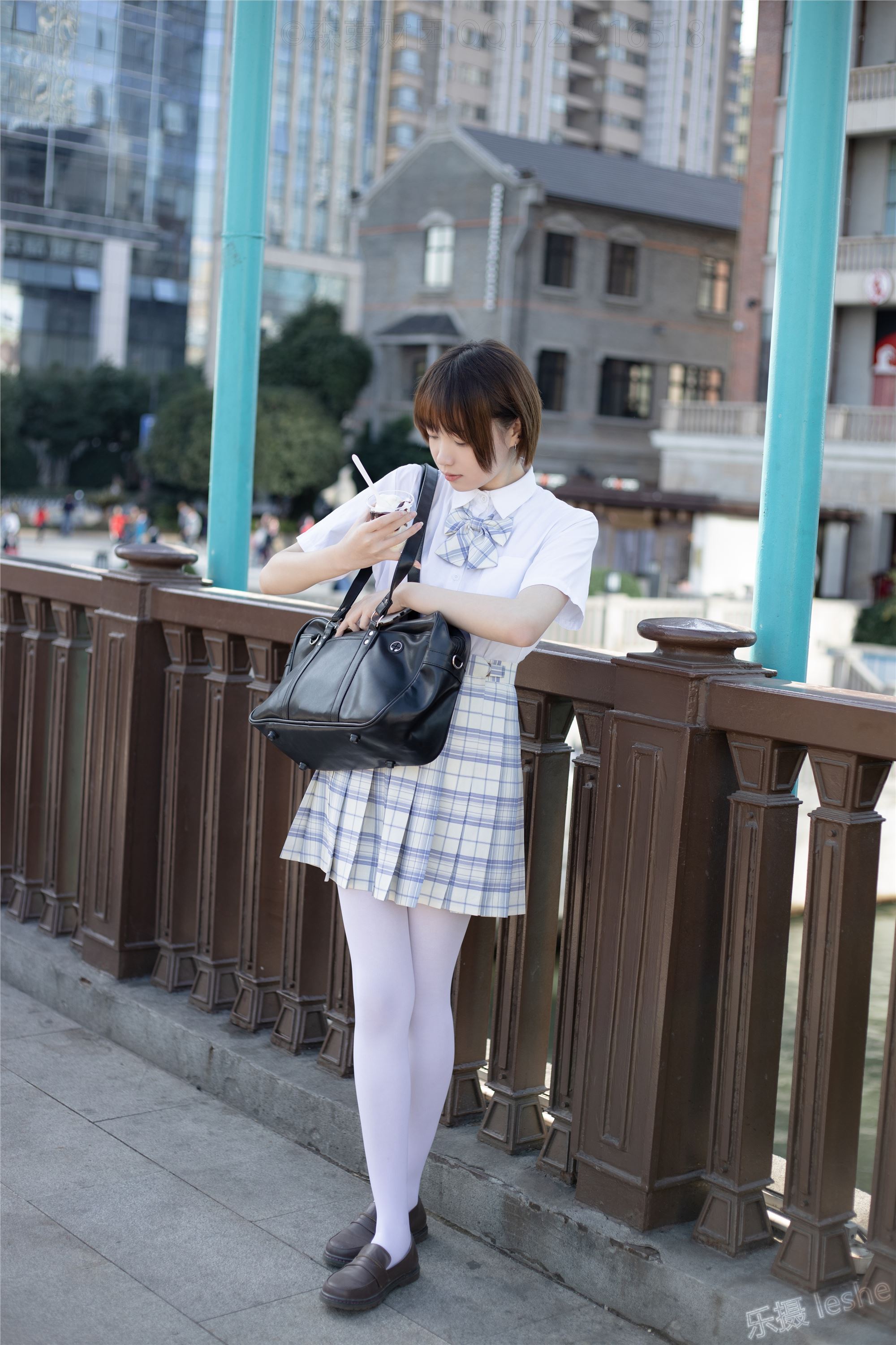 [森萝财团]萝莉丝足写真 SSR-011 棉花糖白丝少女