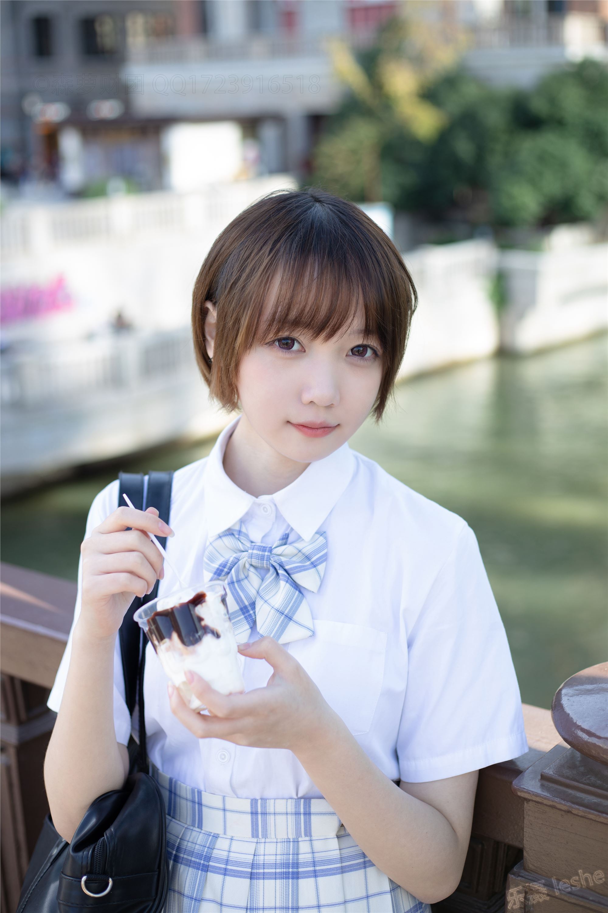 [森萝财团]萝莉丝足写真 SSR-011 棉花糖白丝少女