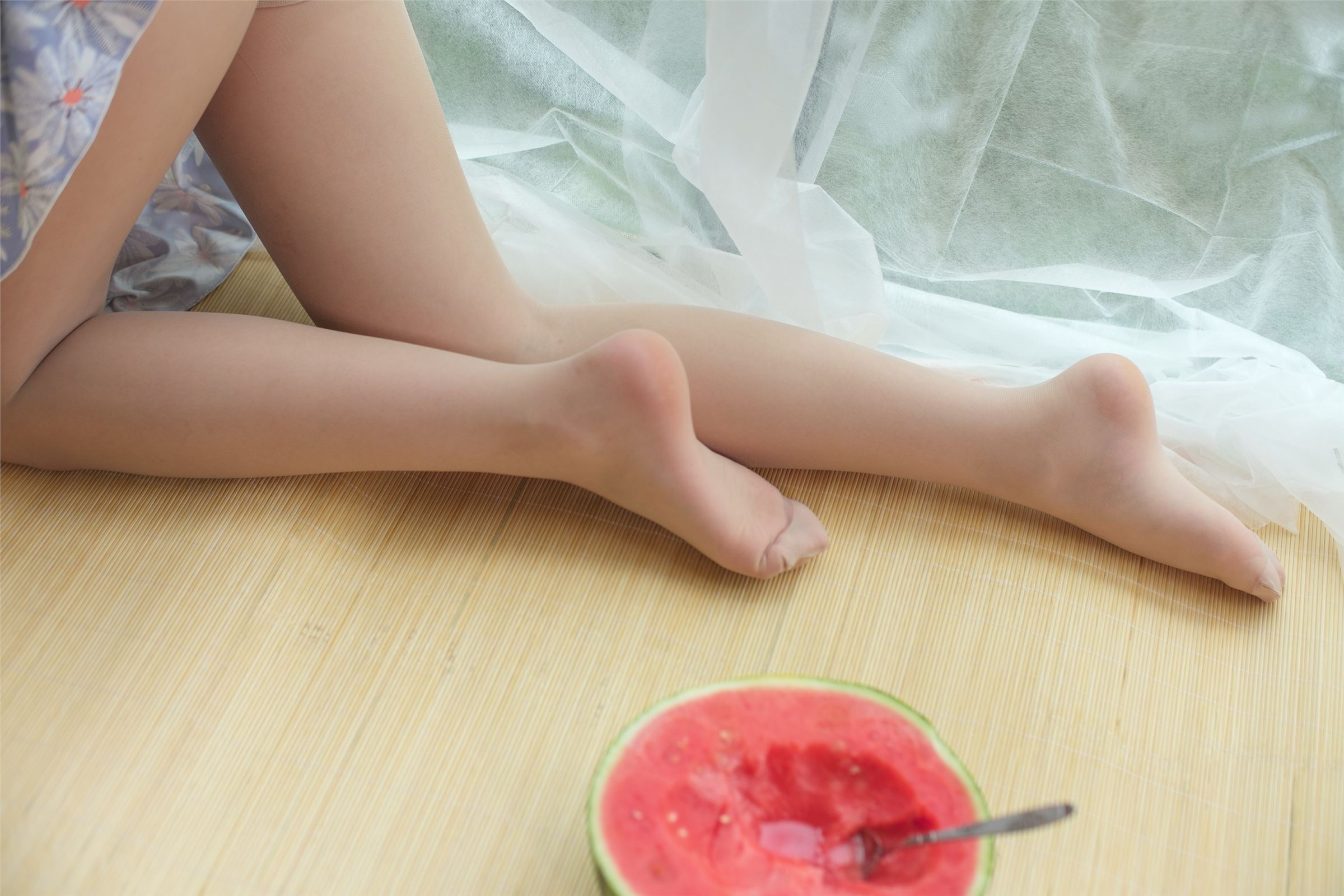 森萝财团写真 - X-028 田园薄丝少女