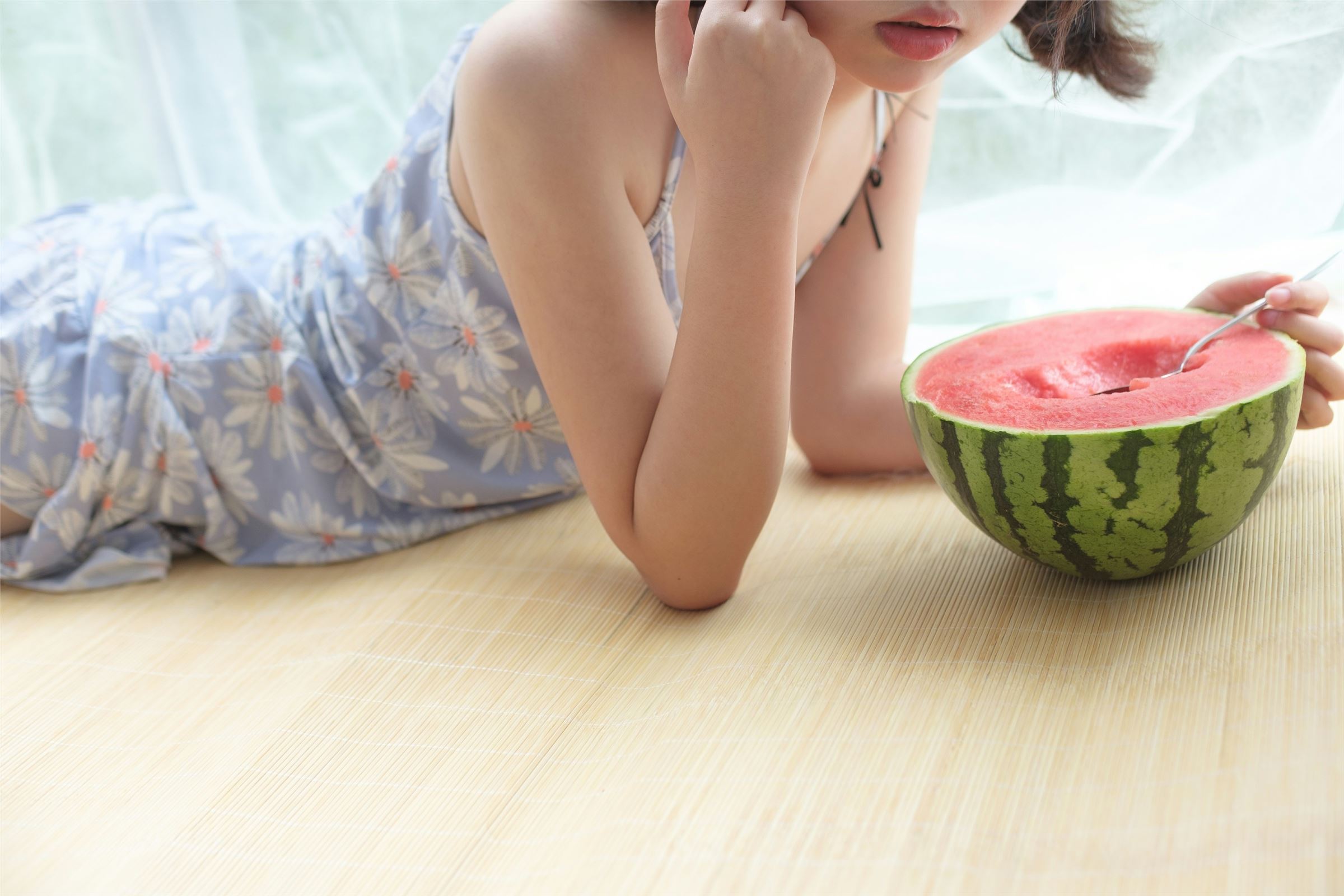 森萝财团写真 - X-028 田园薄丝少女