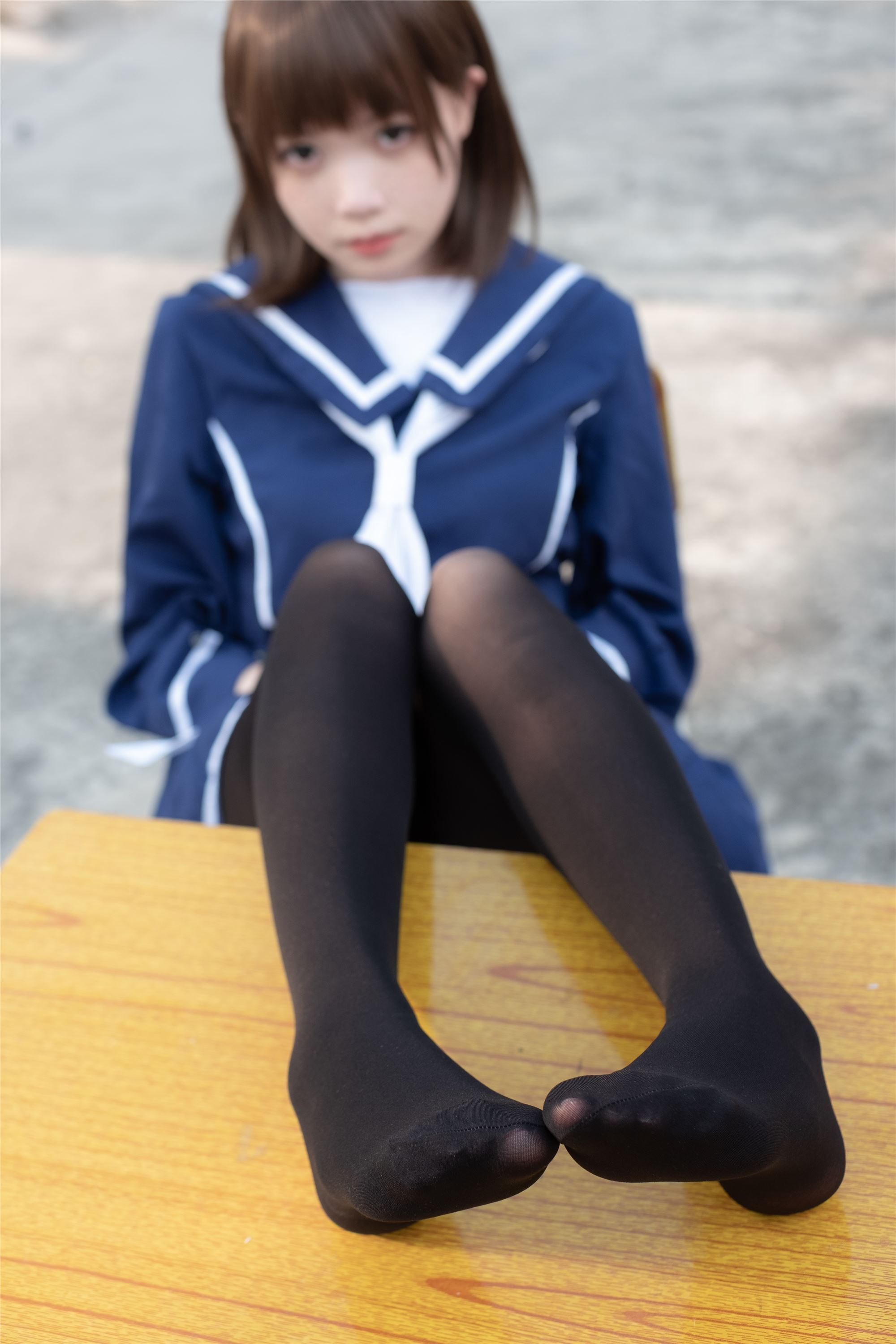 [森萝财团]萝莉丝足写真 X-043