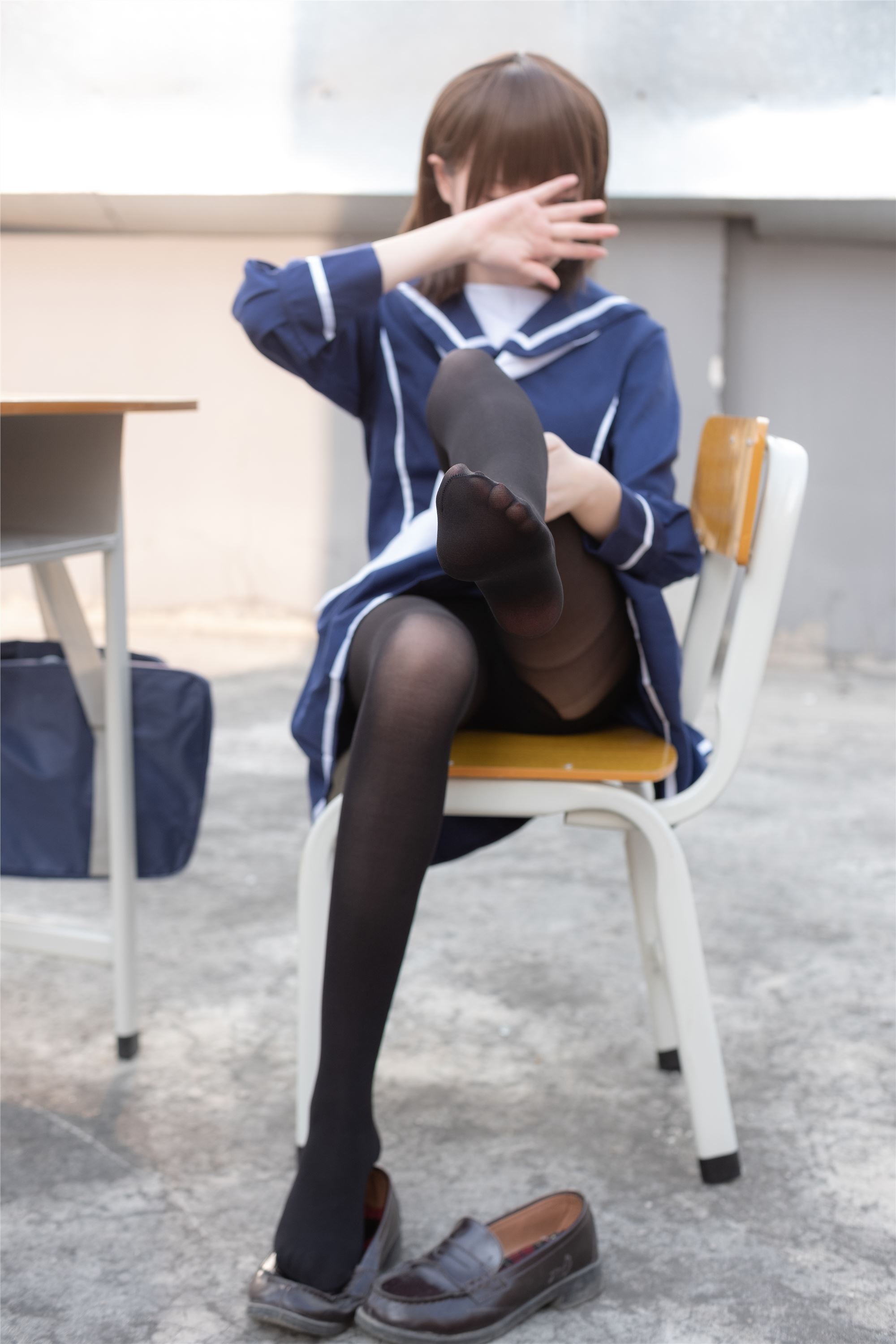 [森萝财团]萝莉丝足写真 X-043