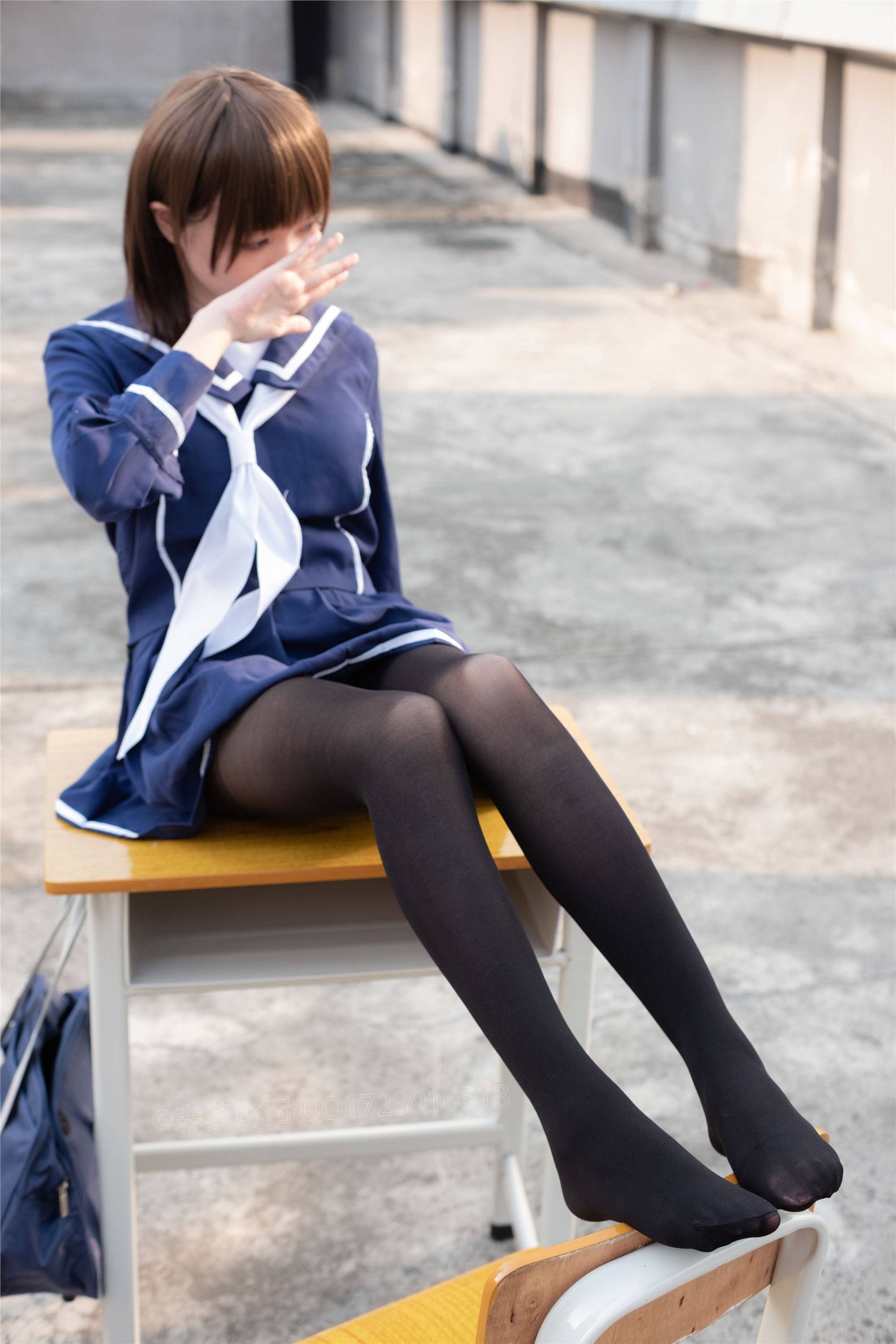 [森萝财团]萝莉丝足写真 X-043