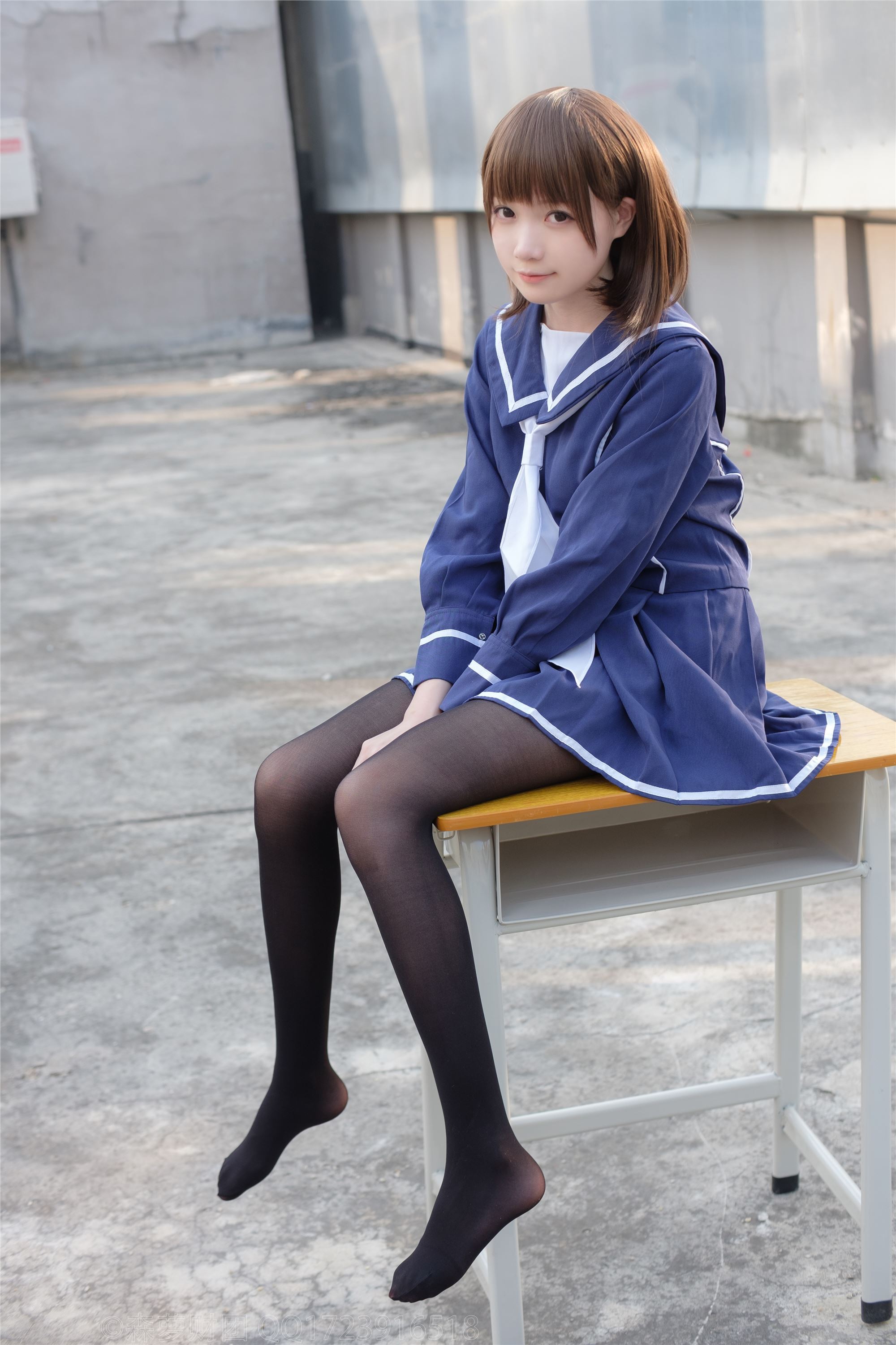 [森萝财团]萝莉丝足写真 X-043