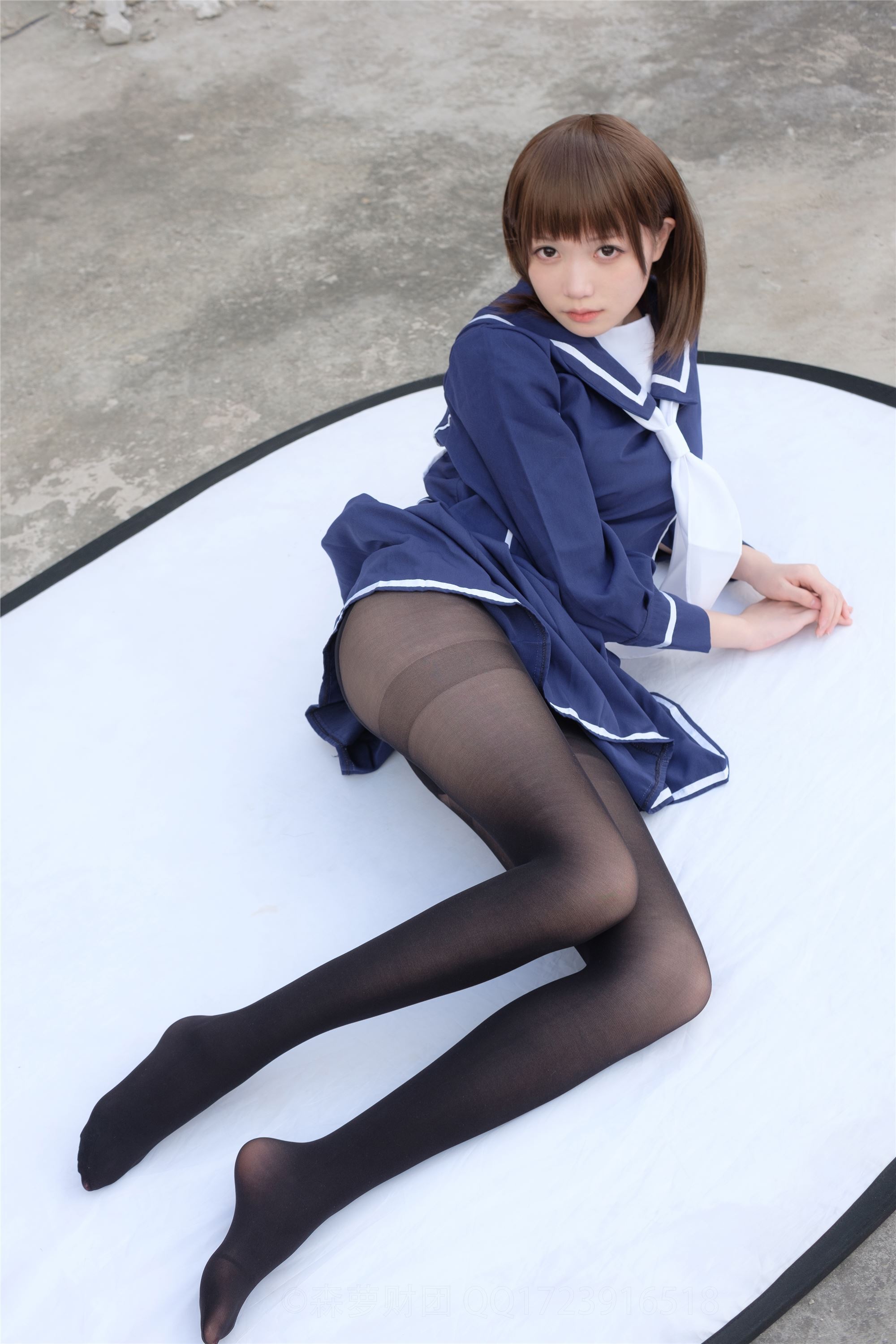 [森萝财团]萝莉丝足写真 X-043