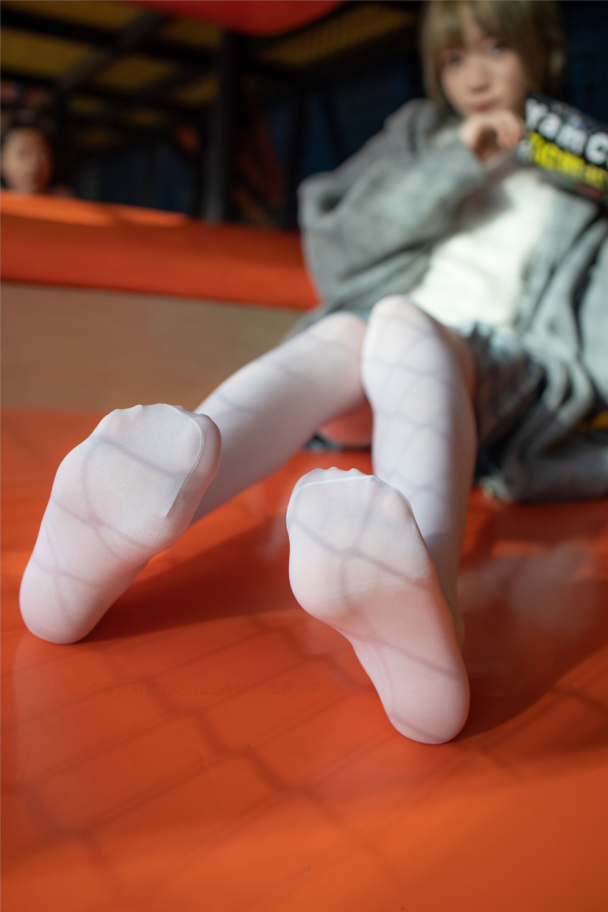 [森萝财团]萝莉丝足写真 X-047