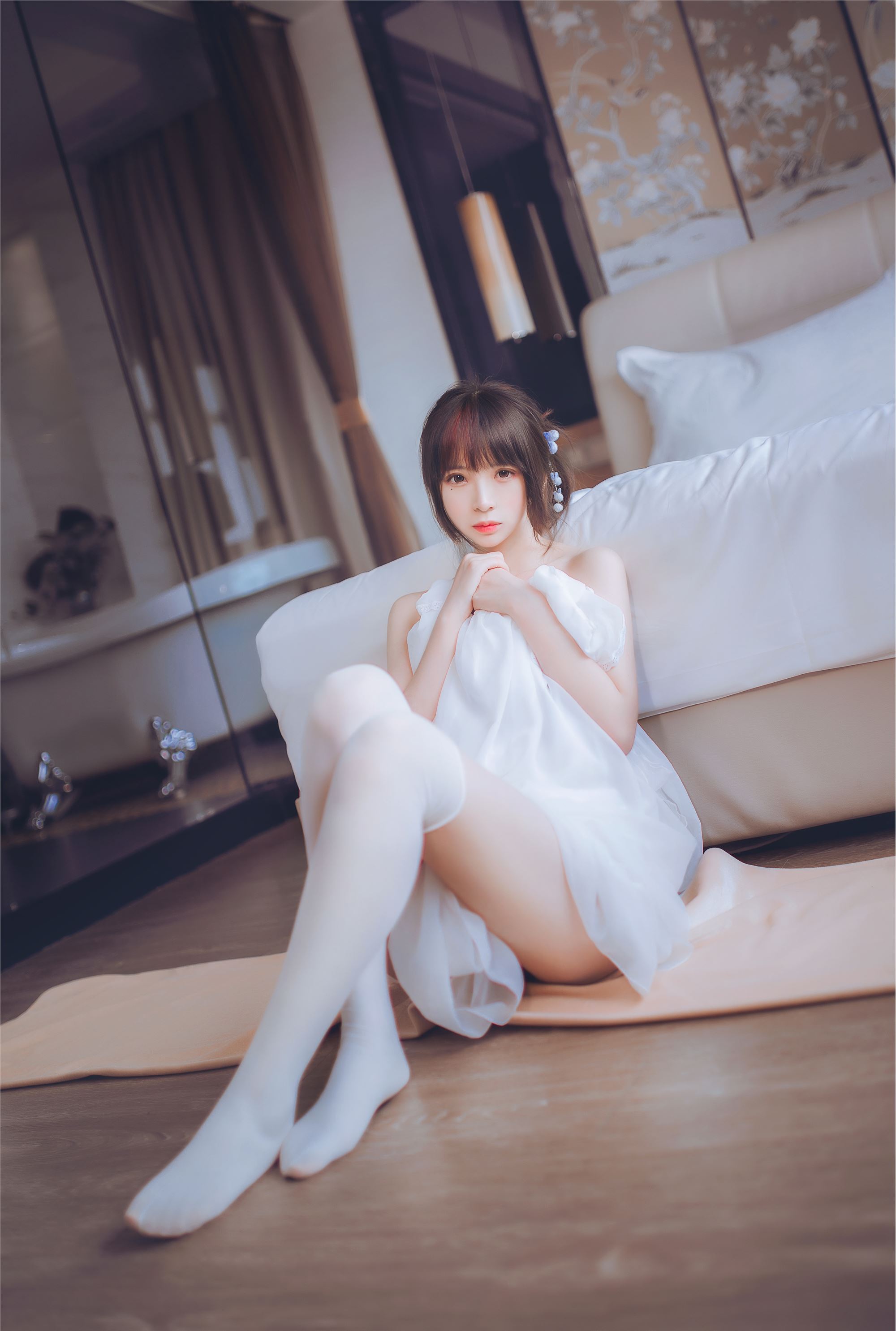 [疯猫ss] 白色睡衣