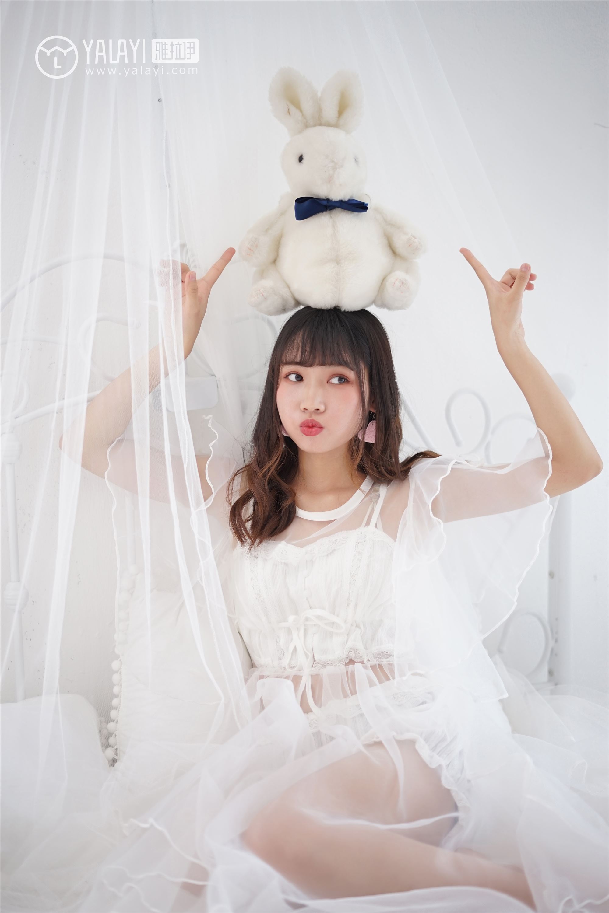 [YALAYI雅拉伊]2018.05.25 No.001 恋上你的床 公主小兔子