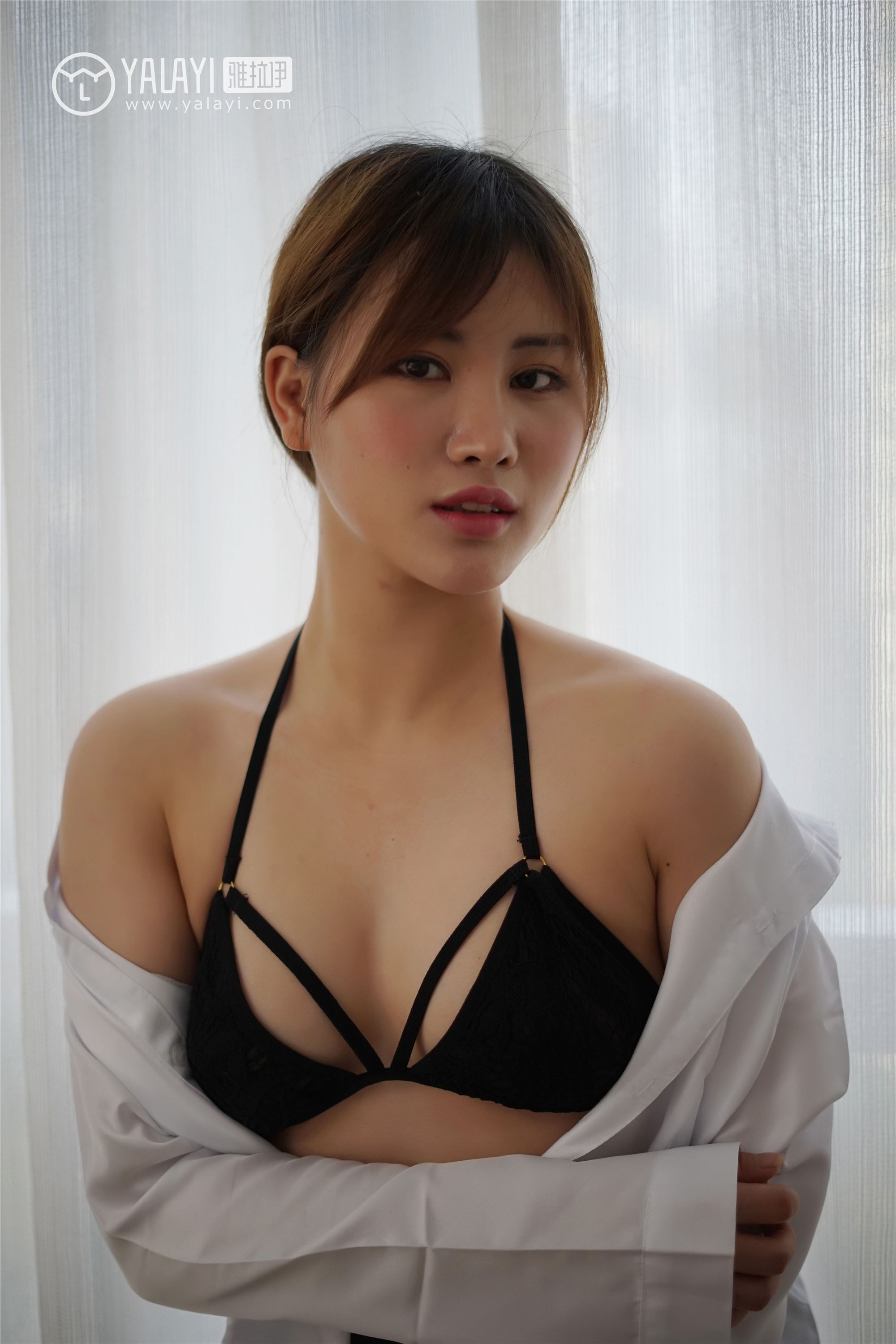 [YALAYI雅拉伊]2018.05.26 No.002 妮妮的黑丝诱惑 艾妮妮