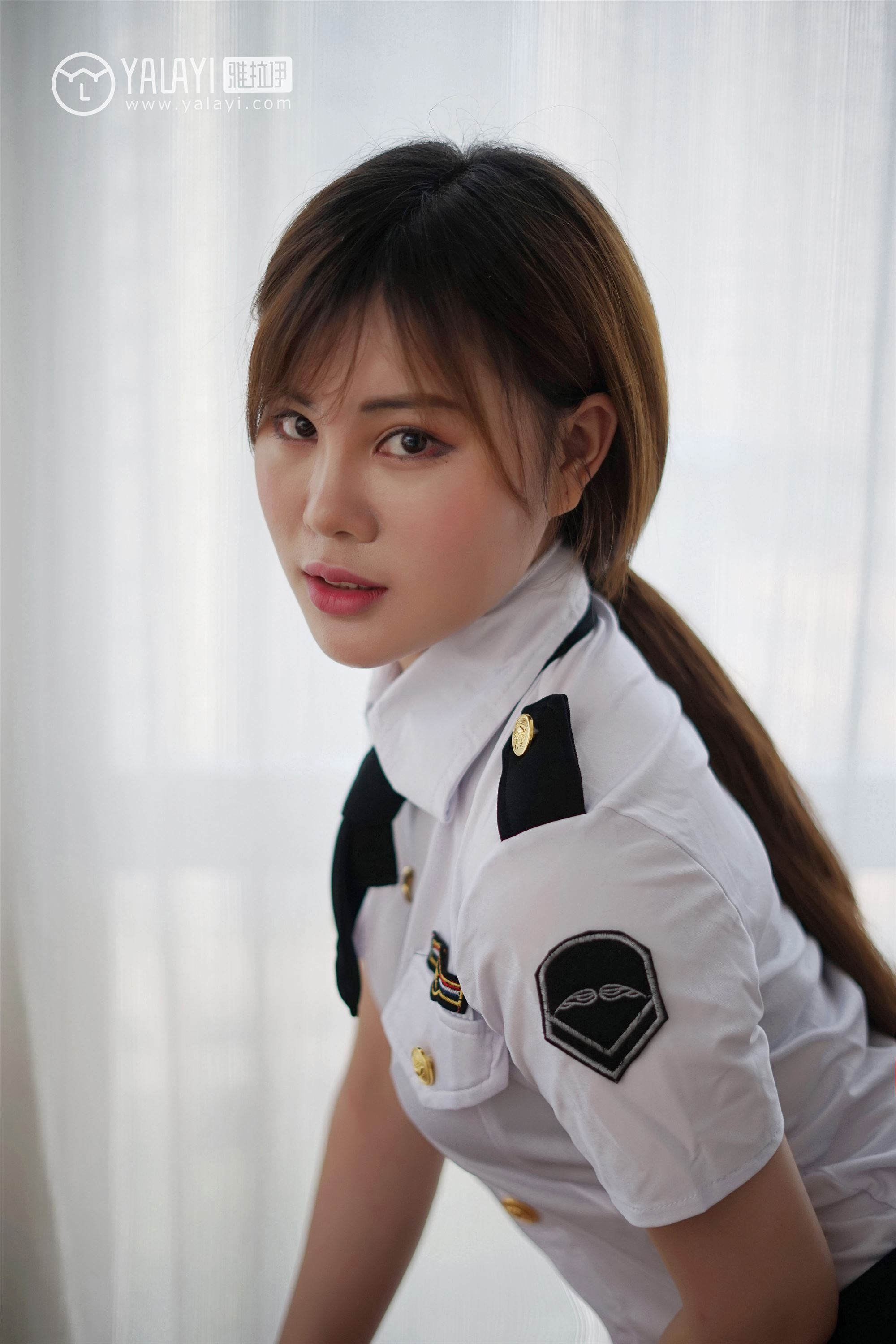 [YALAYI雅拉伊]2018.05.26 No.002 妮妮的黑丝诱惑 艾妮妮