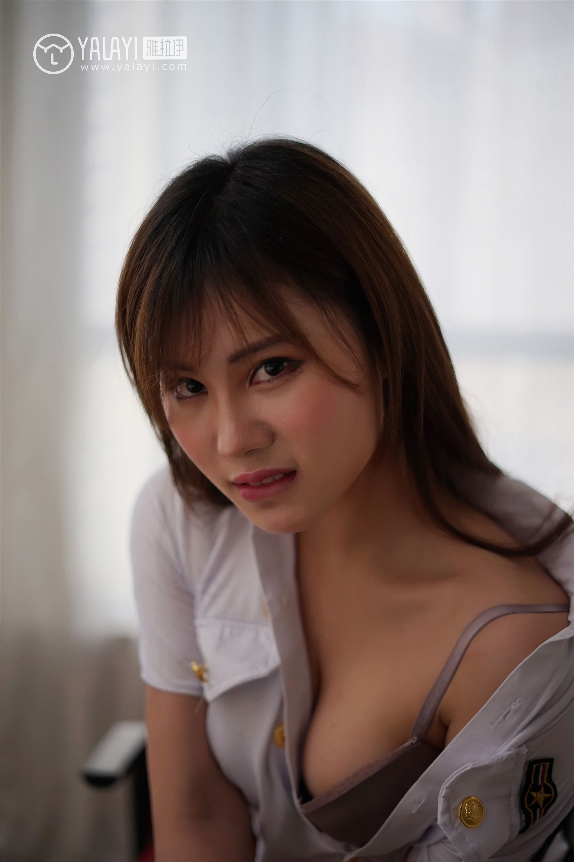 [YALAYI雅拉伊]2018.05.26 No.002 妮妮的黑丝诱惑 艾妮妮