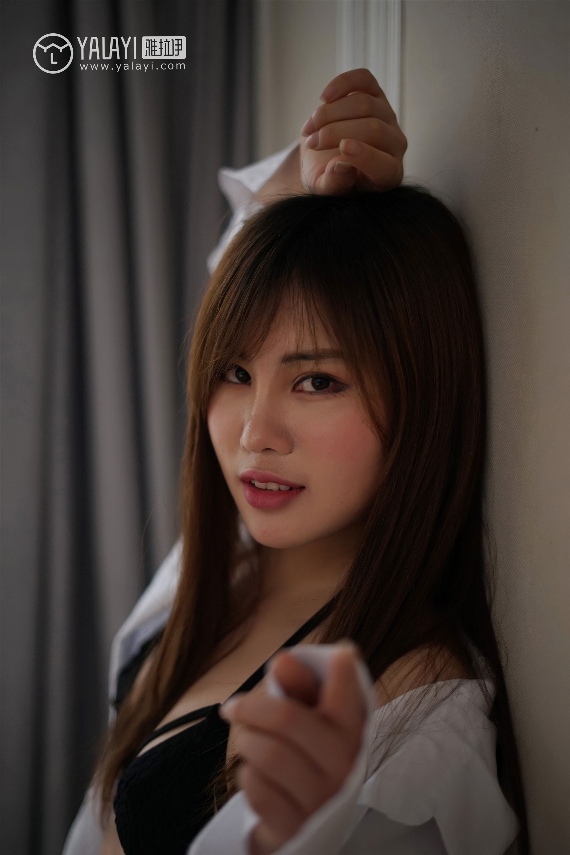 [YALAYI雅拉伊]2018.05.26 No.002 妮妮的黑丝诱惑 艾妮妮