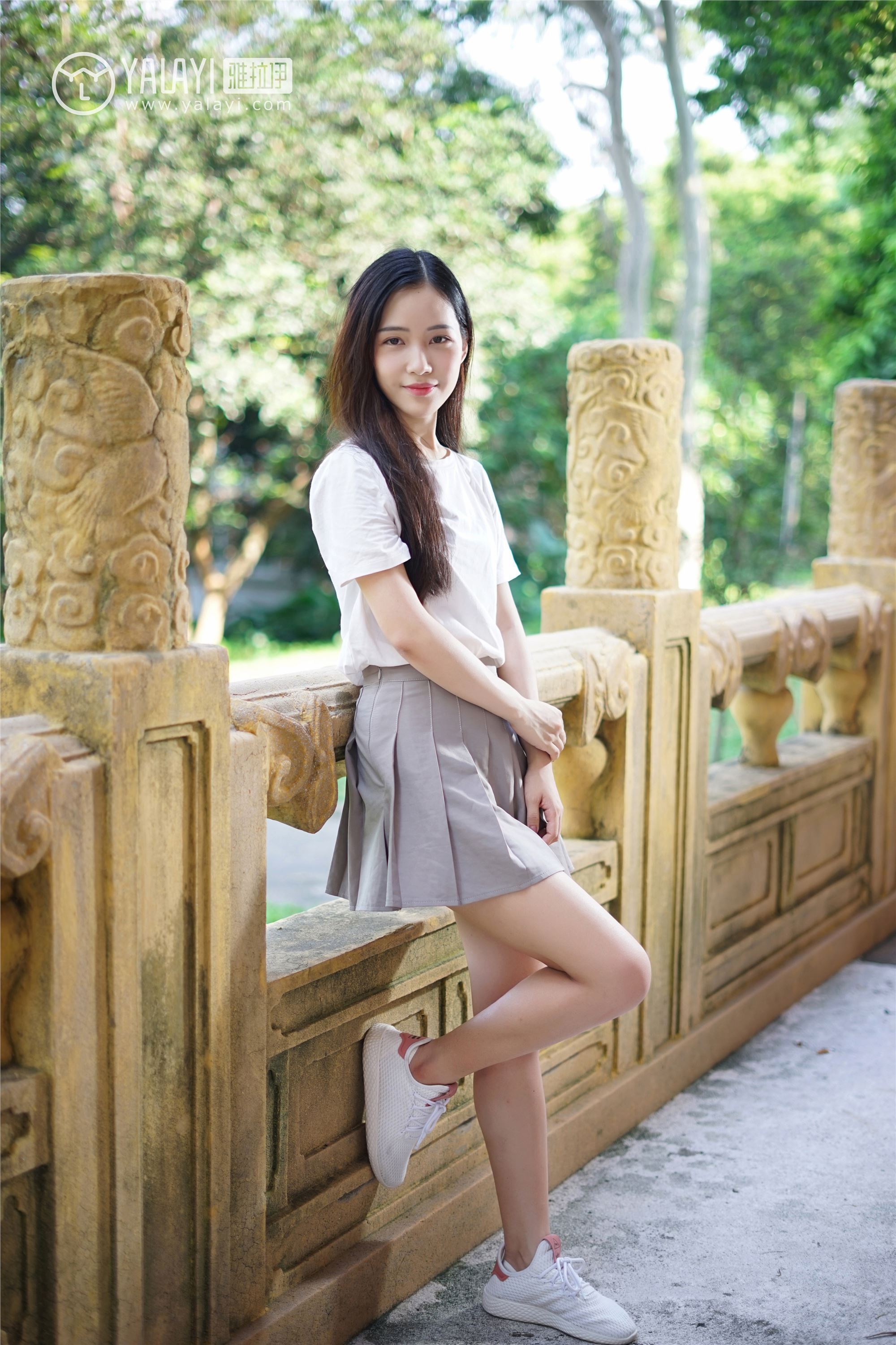 [YALAYI雅拉伊]2019.01.01 No.027 校园邂逅 卡柔