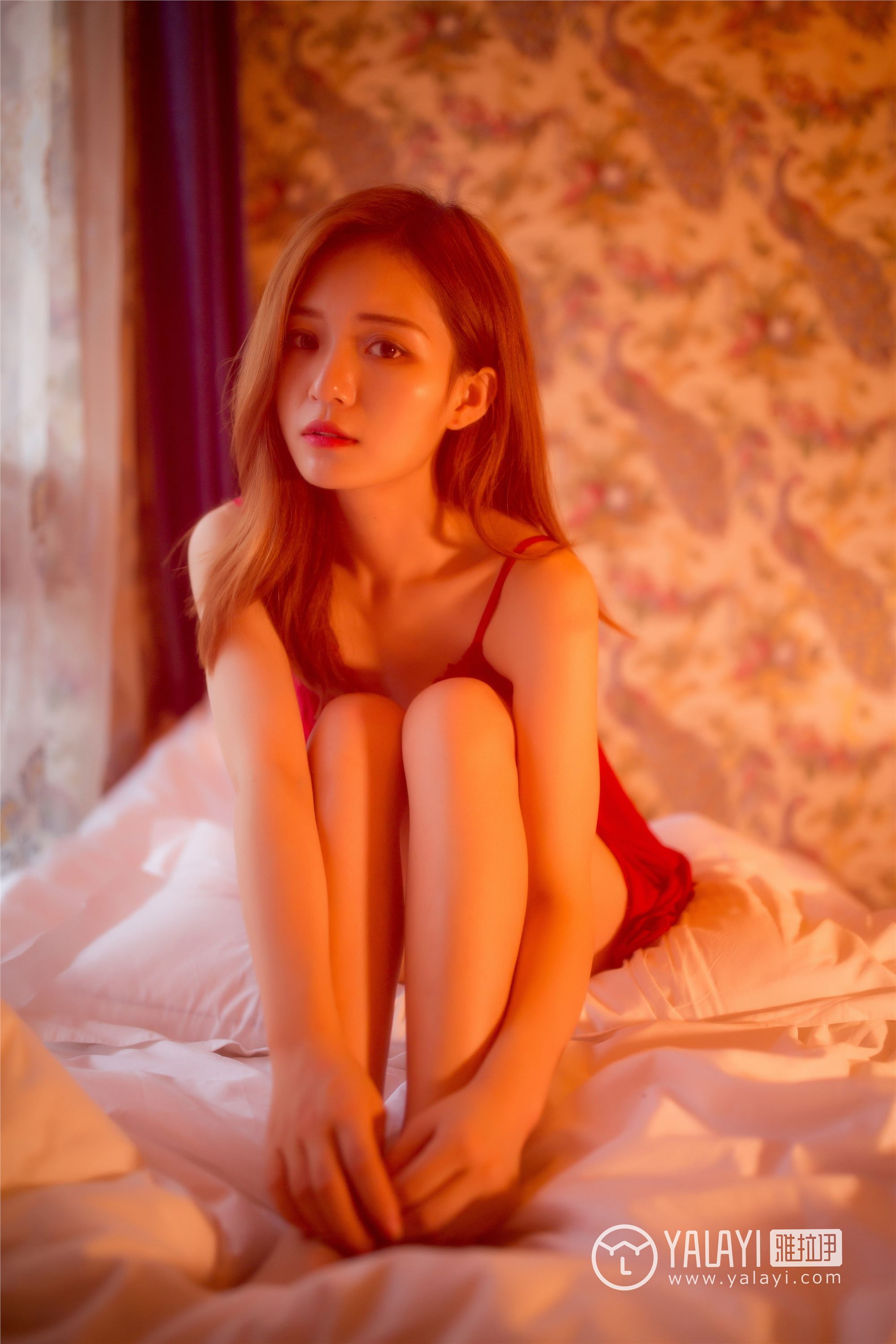 [YALAYI雅拉伊]2018.08.09 No.044 遗落红紗 赵欣怡