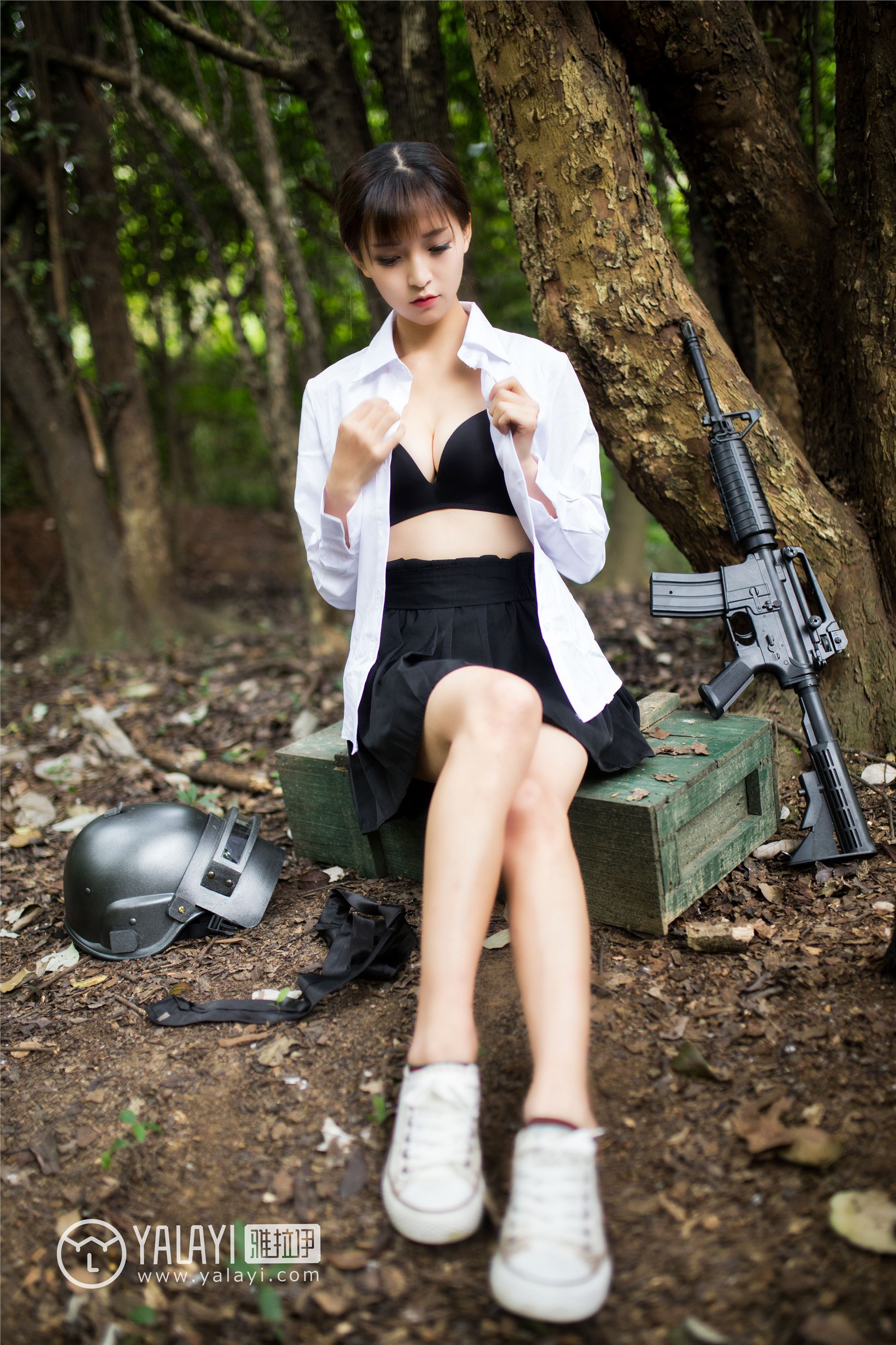 [YALAYI雅拉伊]2019.02.11 No.054 吃鸡少女 蘑菇