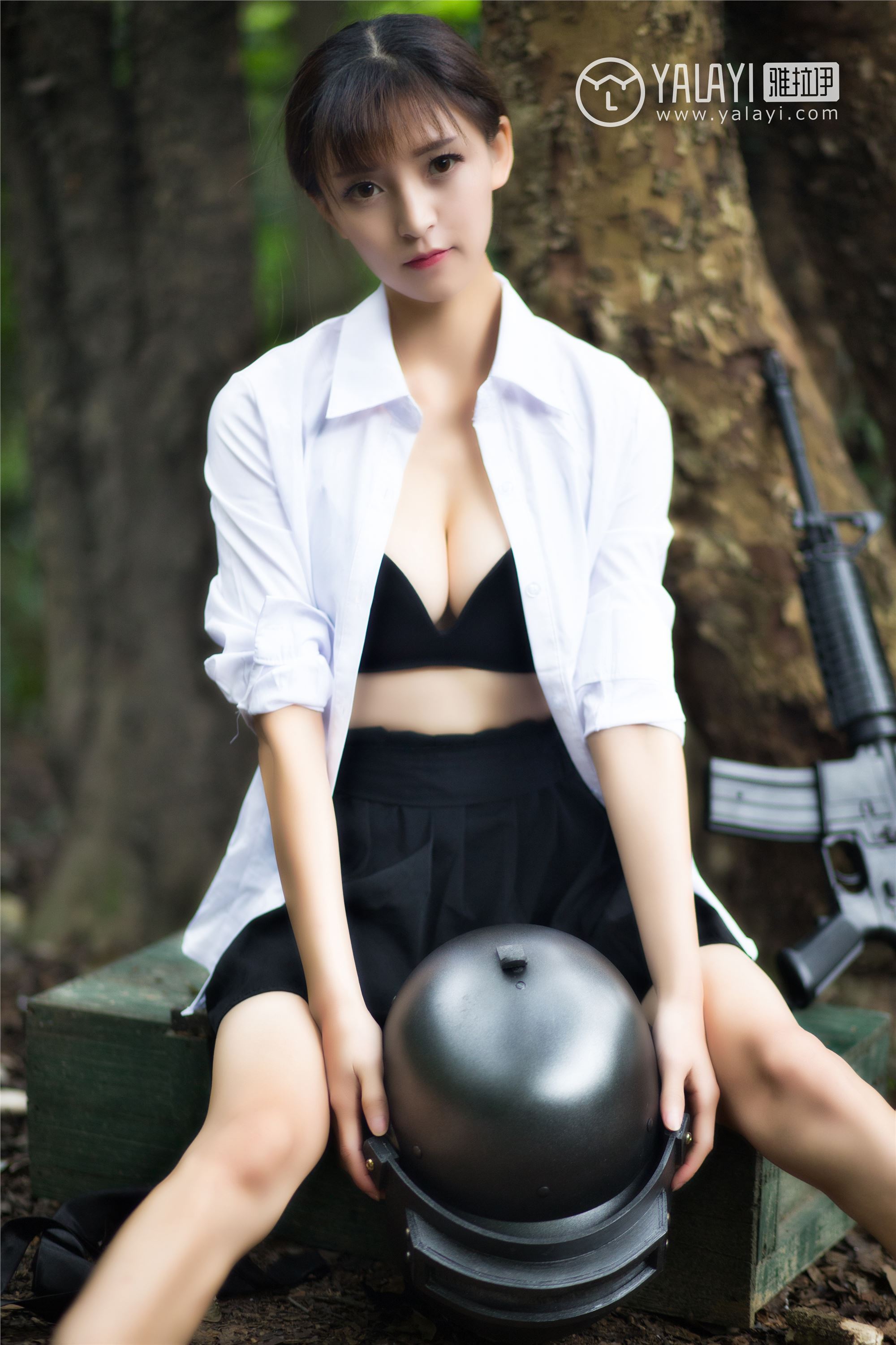 [YALAYI雅拉伊]2019.02.11 No.054 吃鸡少女 蘑菇