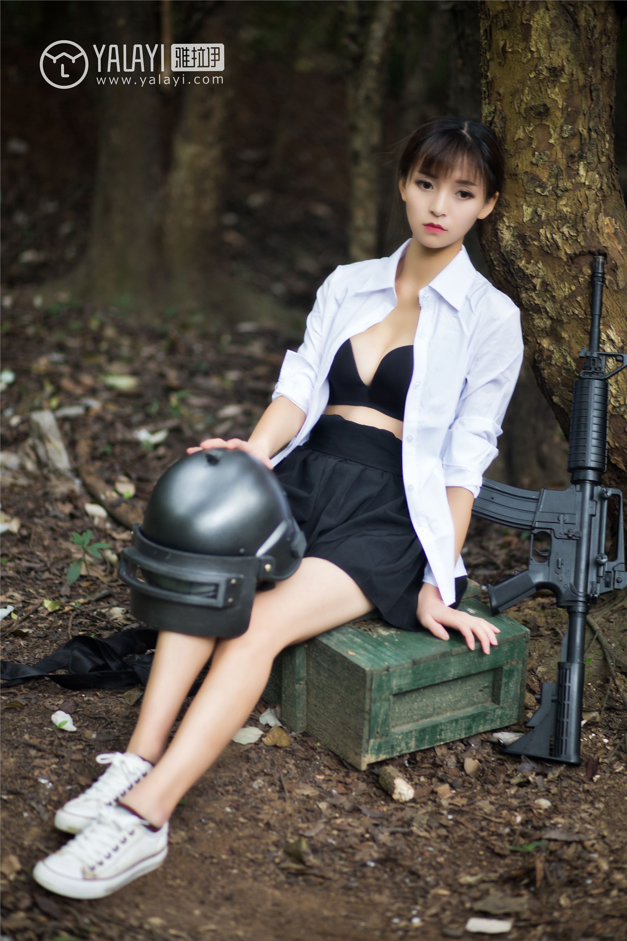 [YALAYI雅拉伊]2019.02.11 No.054 吃鸡少女 蘑菇