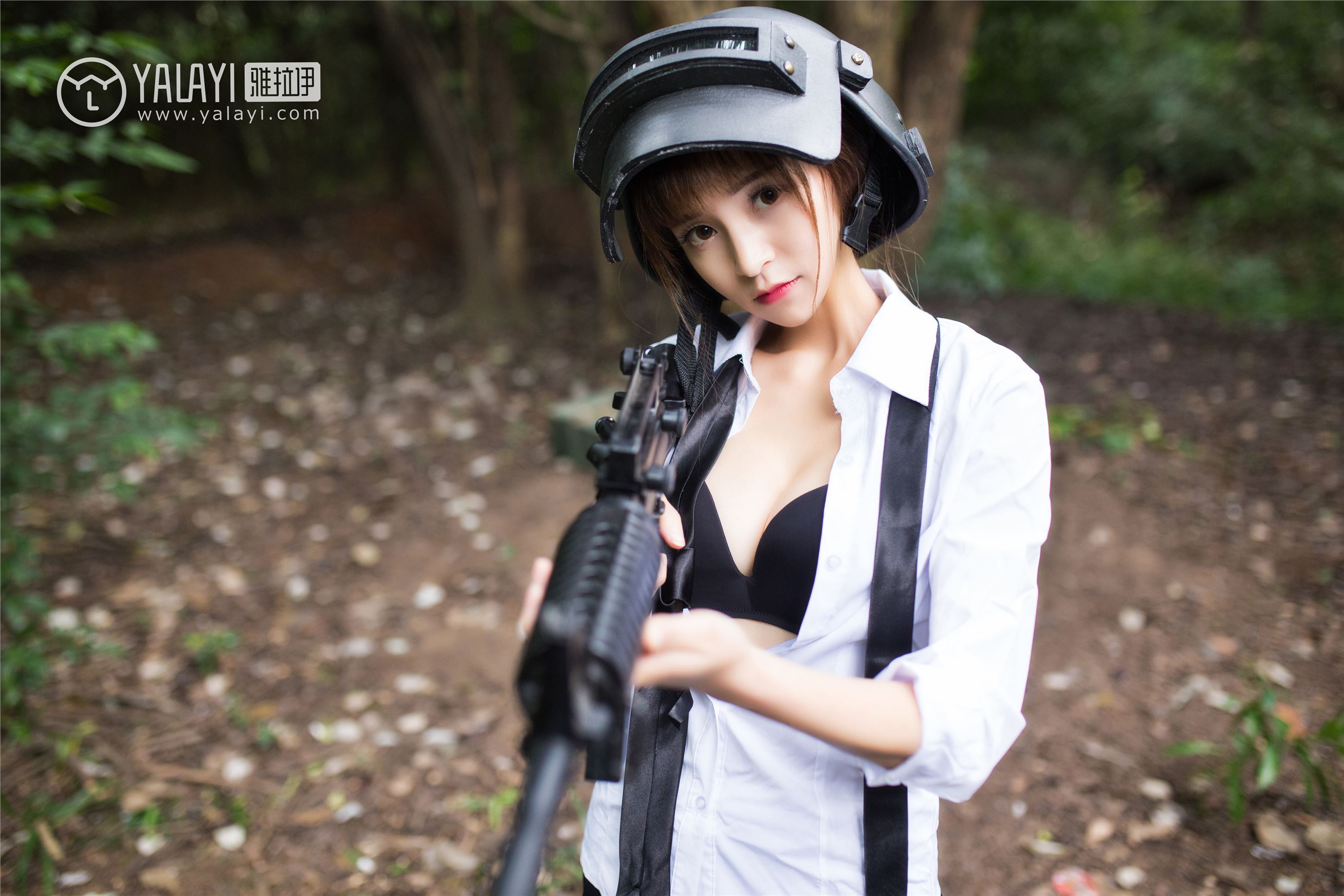 [YALAYI雅拉伊]2019.02.11 No.054 吃鸡少女 蘑菇