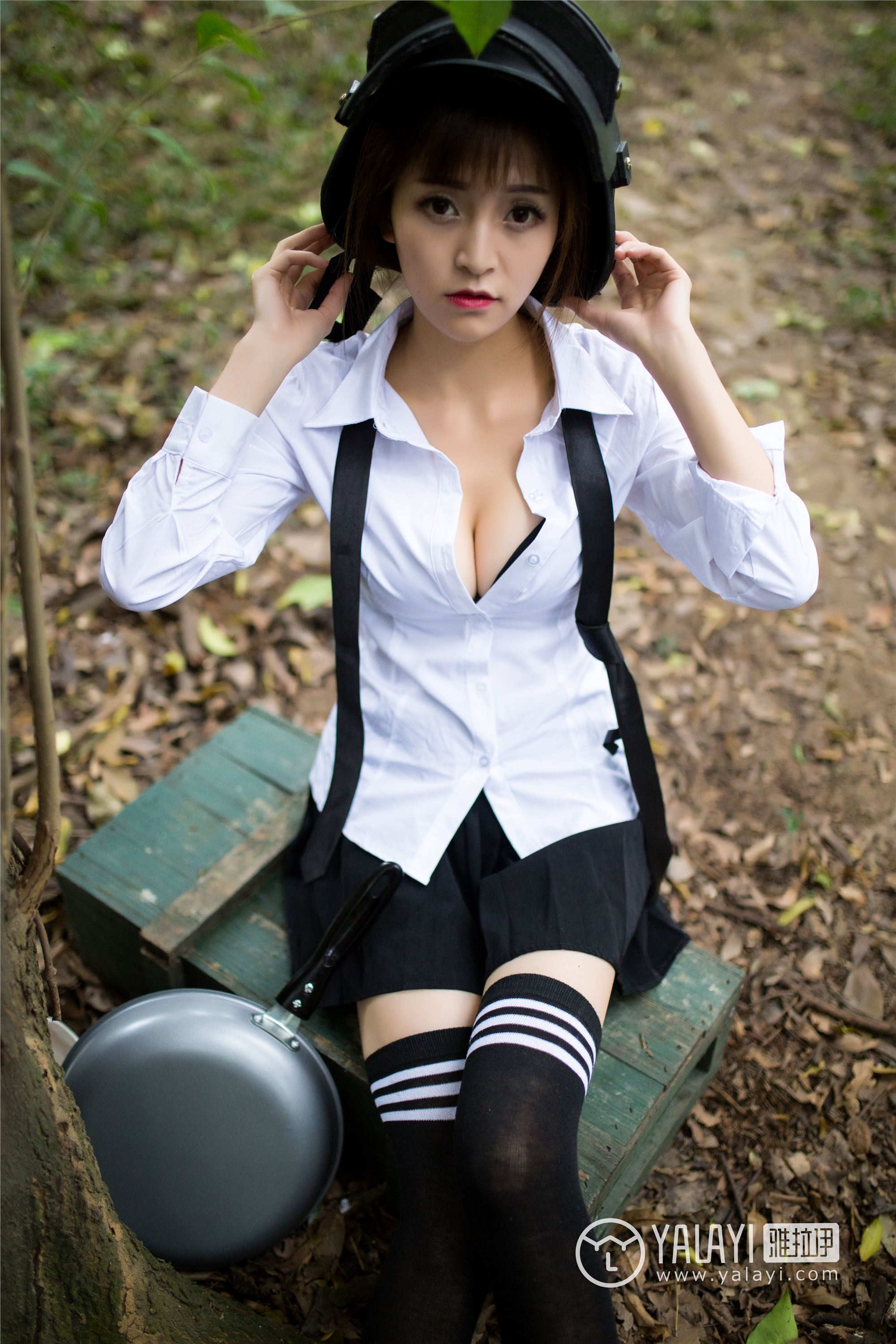 [YALAYI雅拉伊]2019.02.11 No.054 吃鸡少女 蘑菇