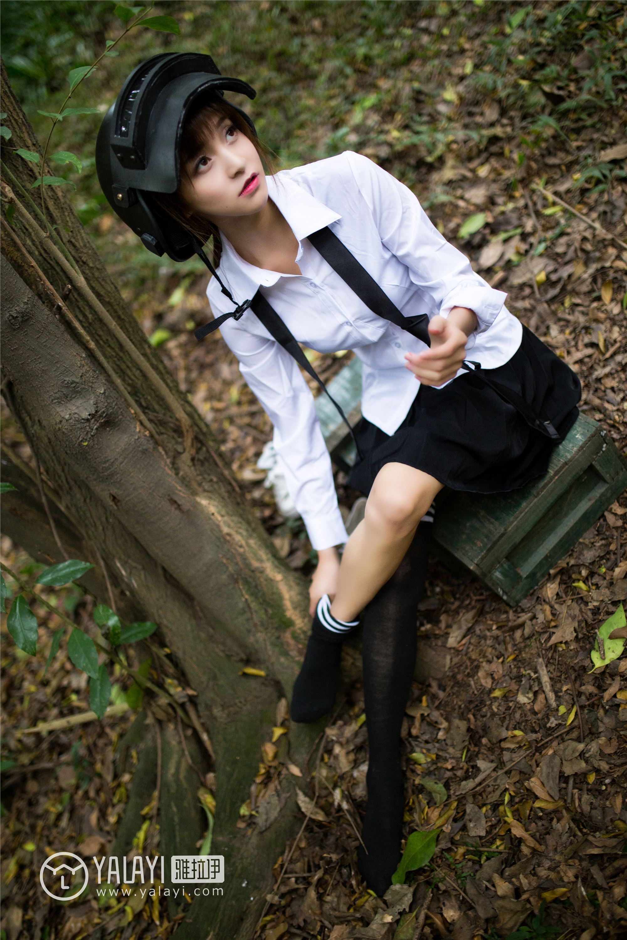 [YALAYI雅拉伊]2019.02.11 No.054 吃鸡少女 蘑菇
