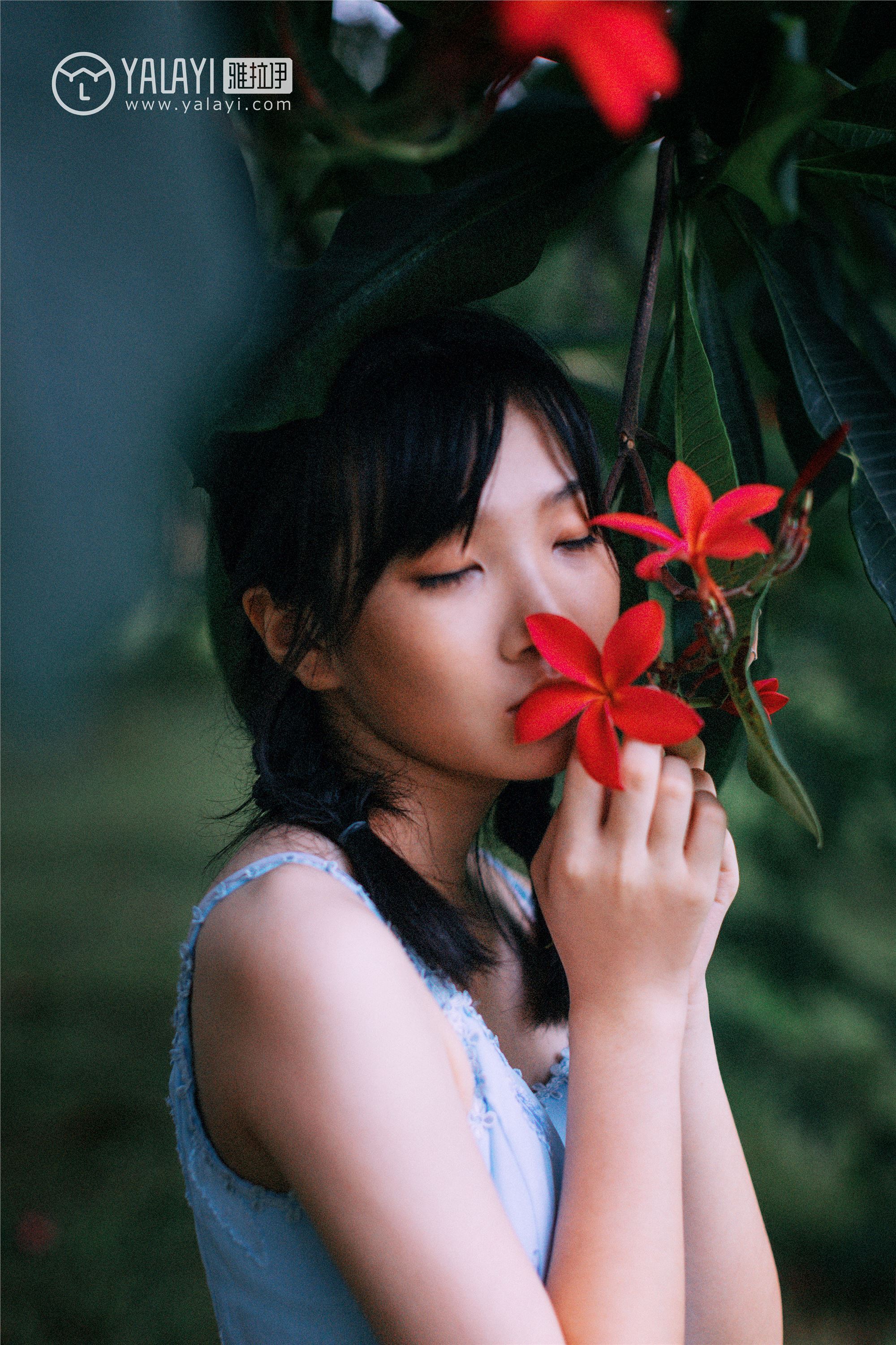 [YALAYI雅拉伊]2019.02.28 No.082 绿喜青花 Doubleyu