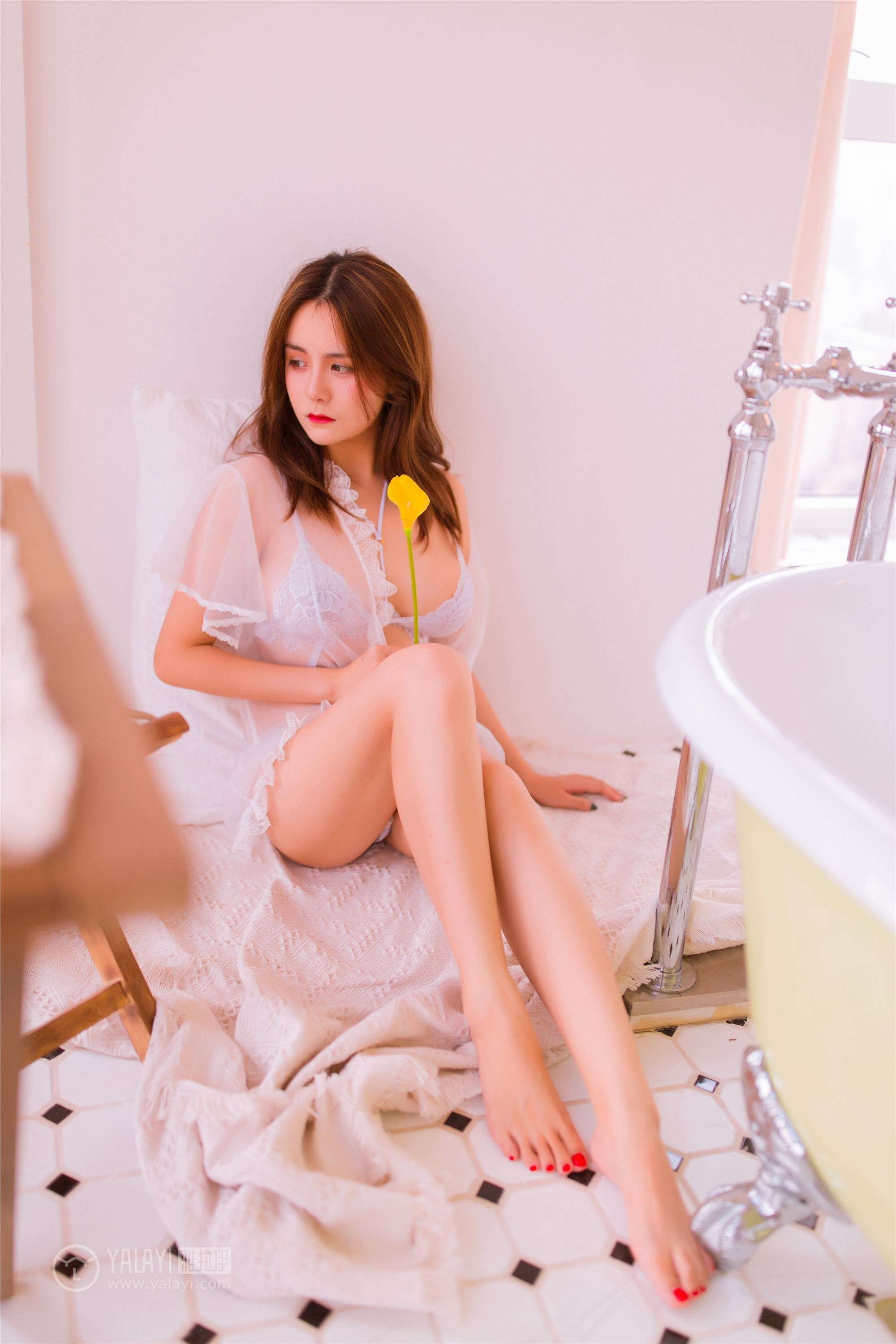 [YALAYI雅拉伊]2019.03.29 No.094 花房姑娘 热莎莎