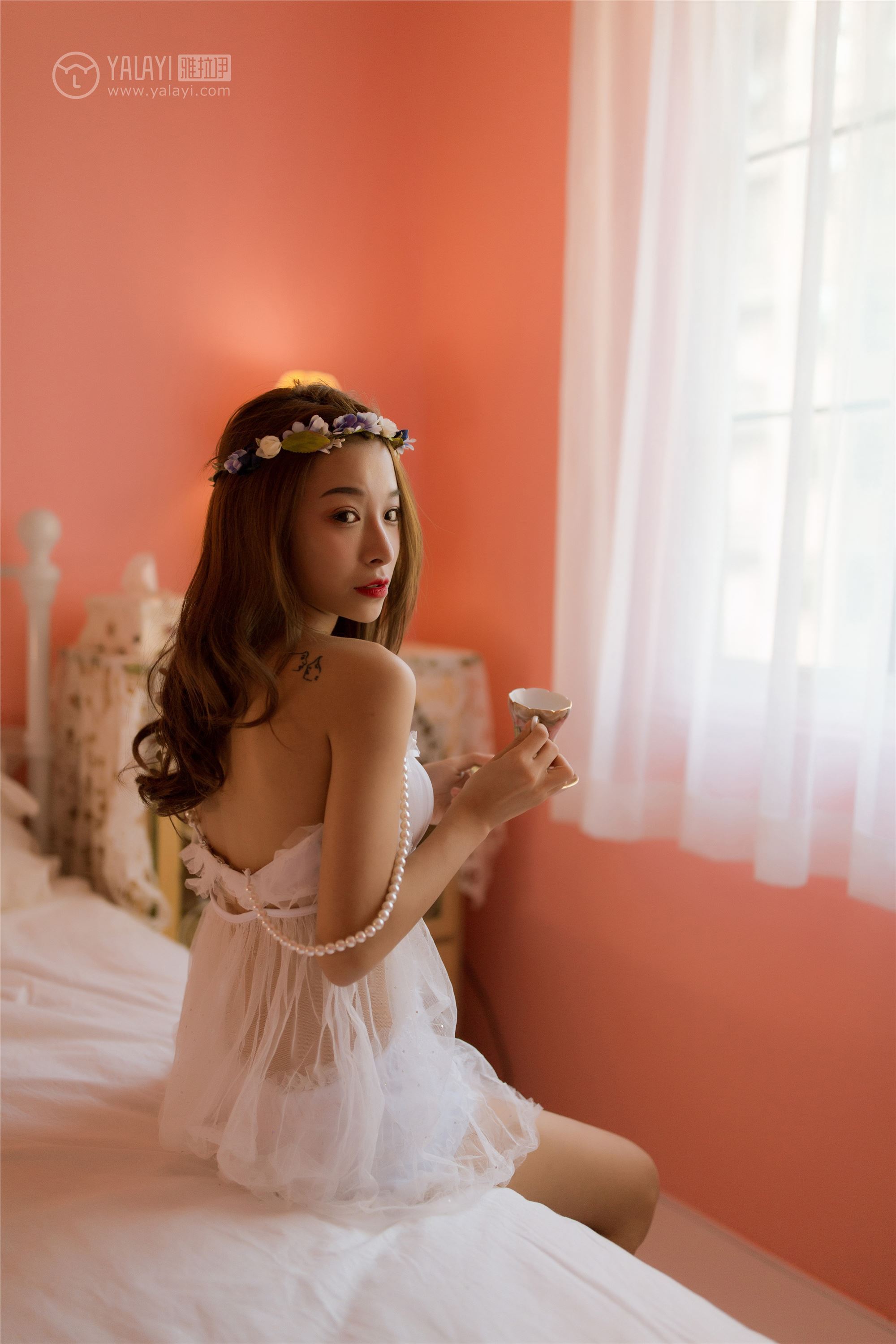 [YALAYI雅拉伊]2019.01.27 No.099 粉色系少女私房 倩微微