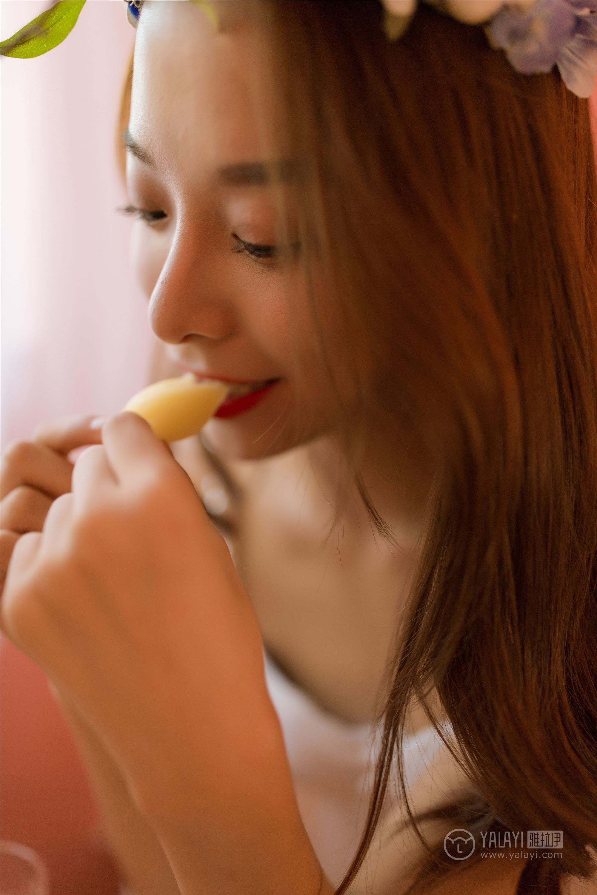 [YALAYI雅拉伊]2019.01.27 No.099 粉色系少女私房 倩微微
