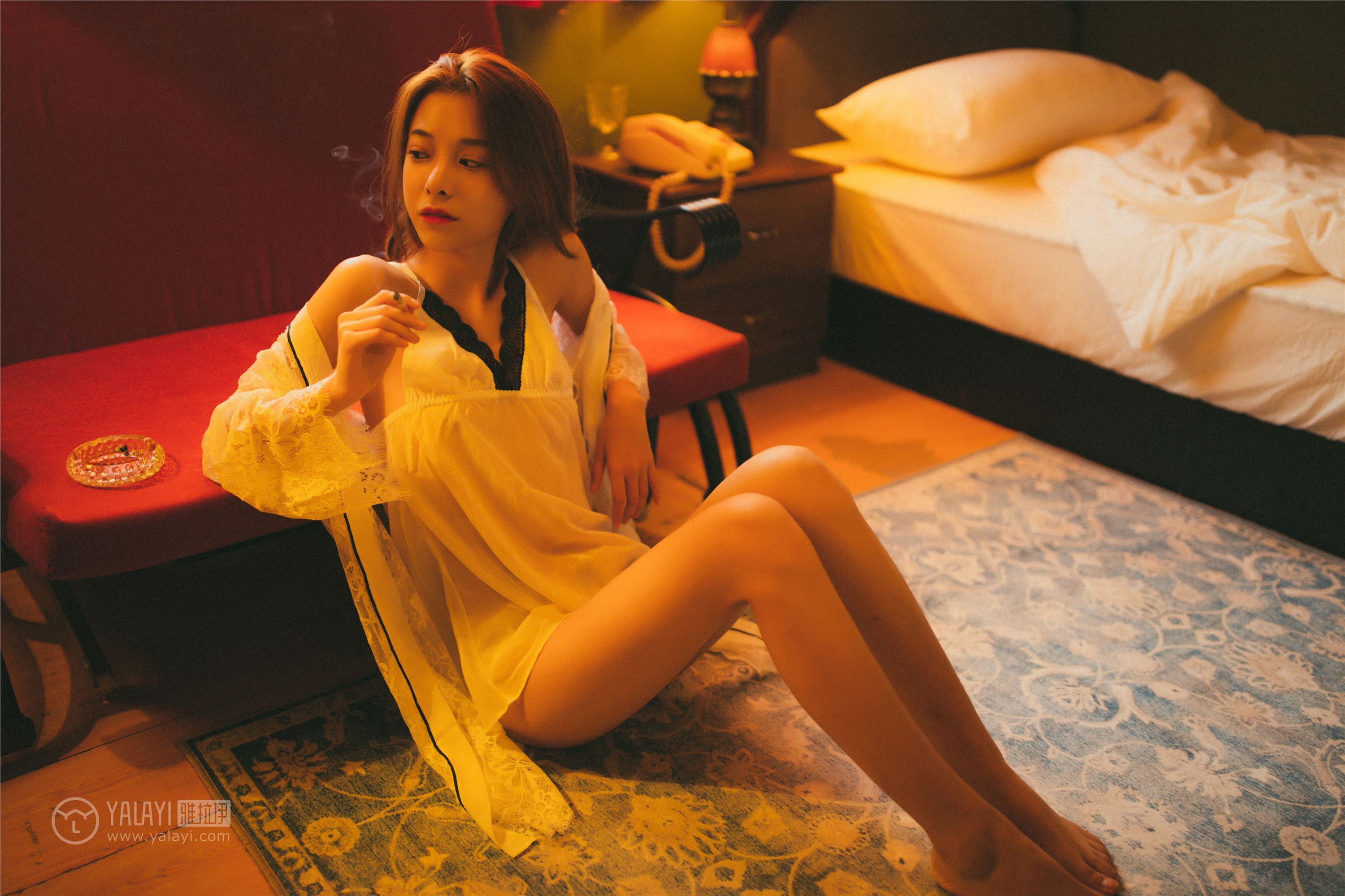 [YALAYI雅拉伊]2018.11.06 No.116 我在等你 倩微微