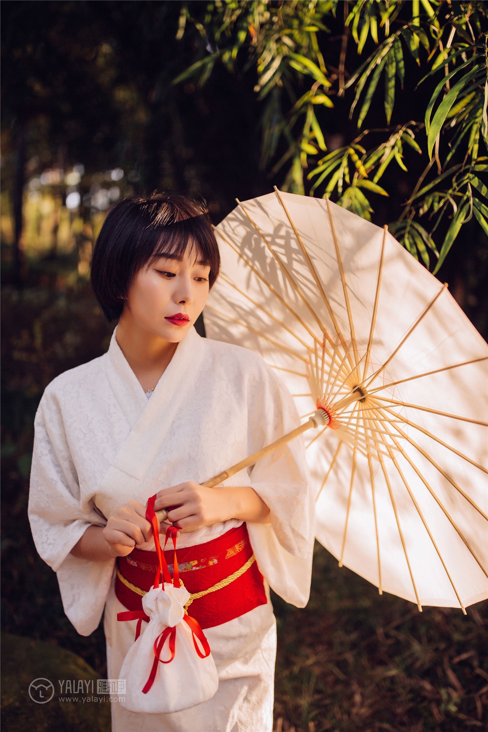 [YALAYI雅拉伊]2018.12.04 No.136 夕阳下的和风少女 静静