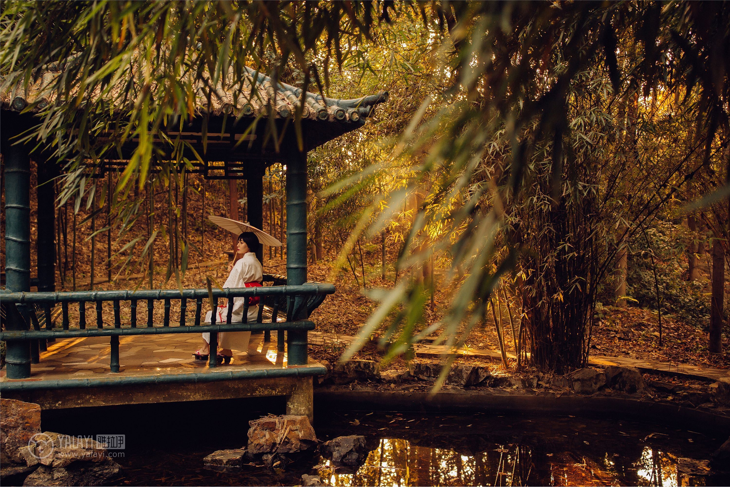 [YALAYI雅拉伊]2018.12.04 No.136 夕阳下的和风少女 静静
