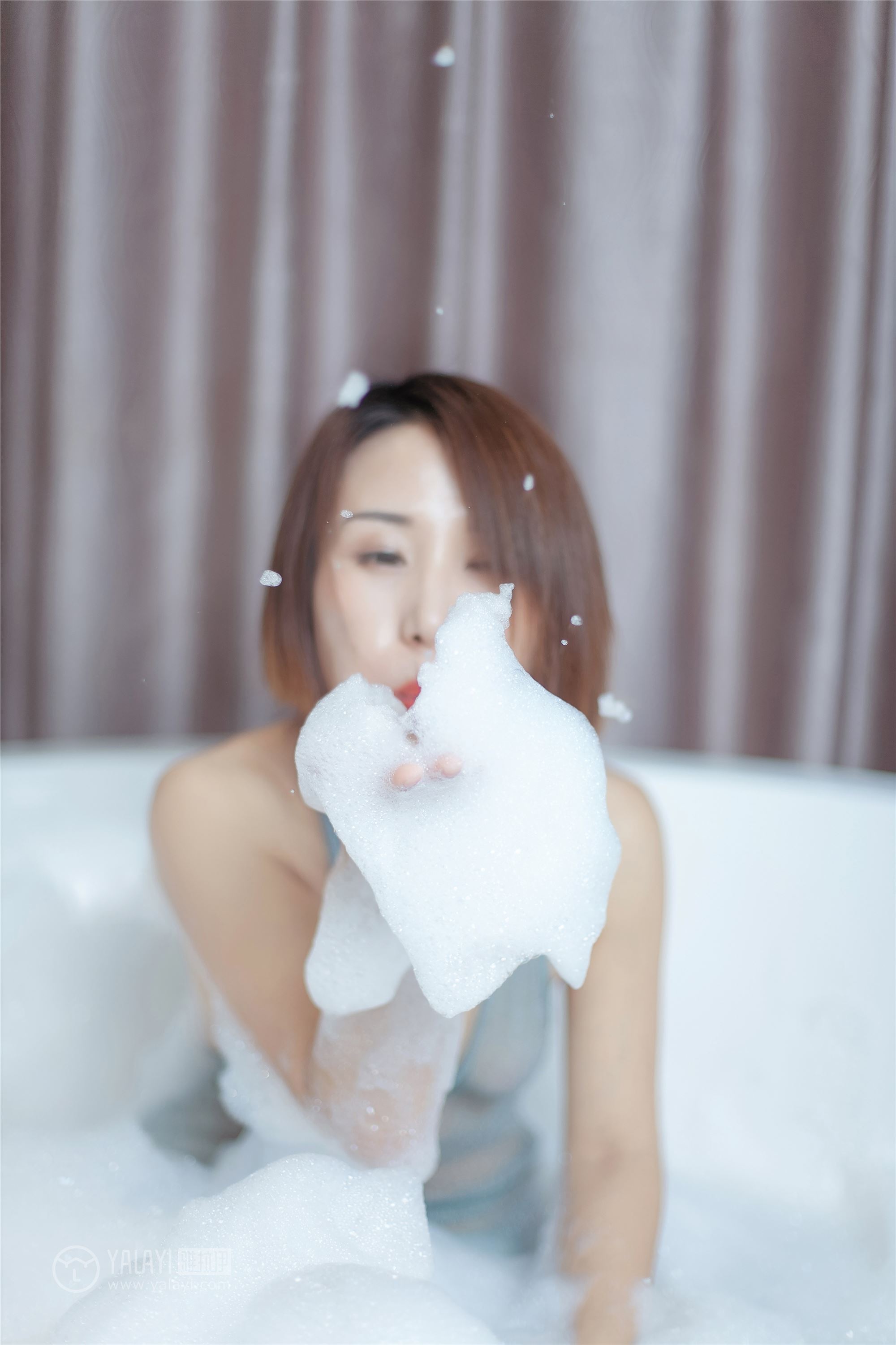 [YALAYI雅拉伊]2018.12.14 No.144 浴湿不挂 嫣然