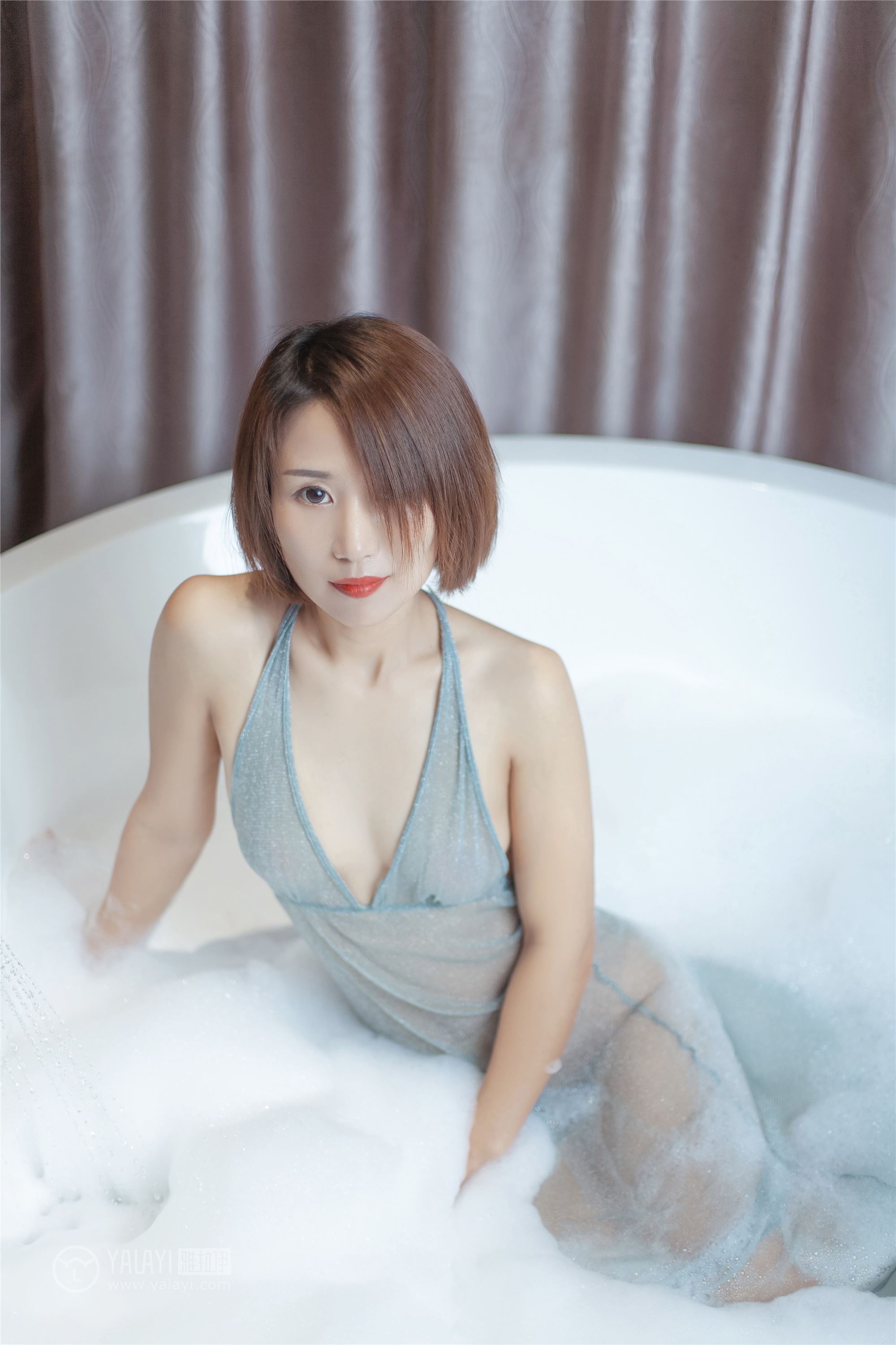 [YALAYI雅拉伊]2018.12.14 No.144 浴湿不挂 嫣然