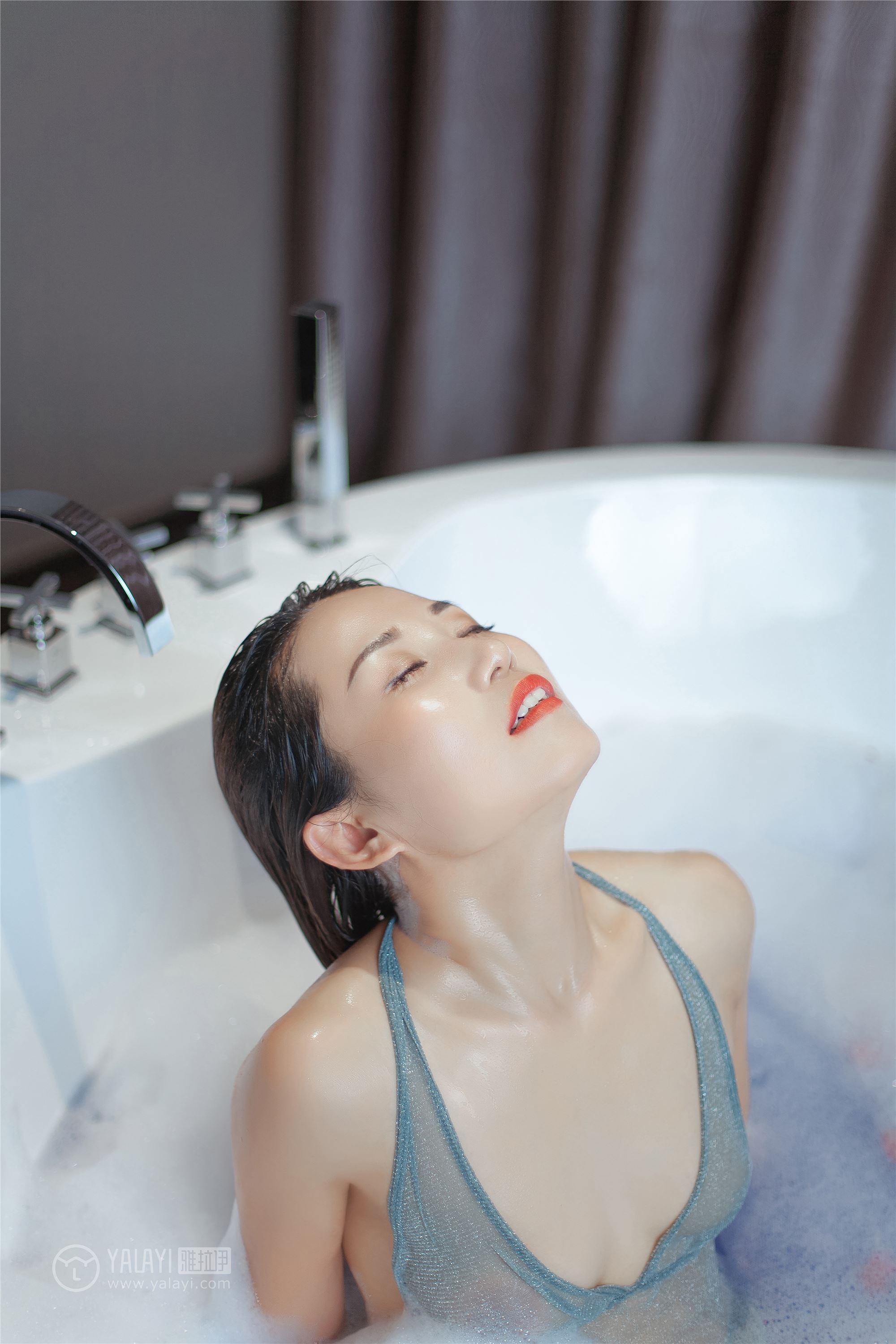 [YALAYI雅拉伊]2018.12.14 No.144 浴湿不挂 嫣然