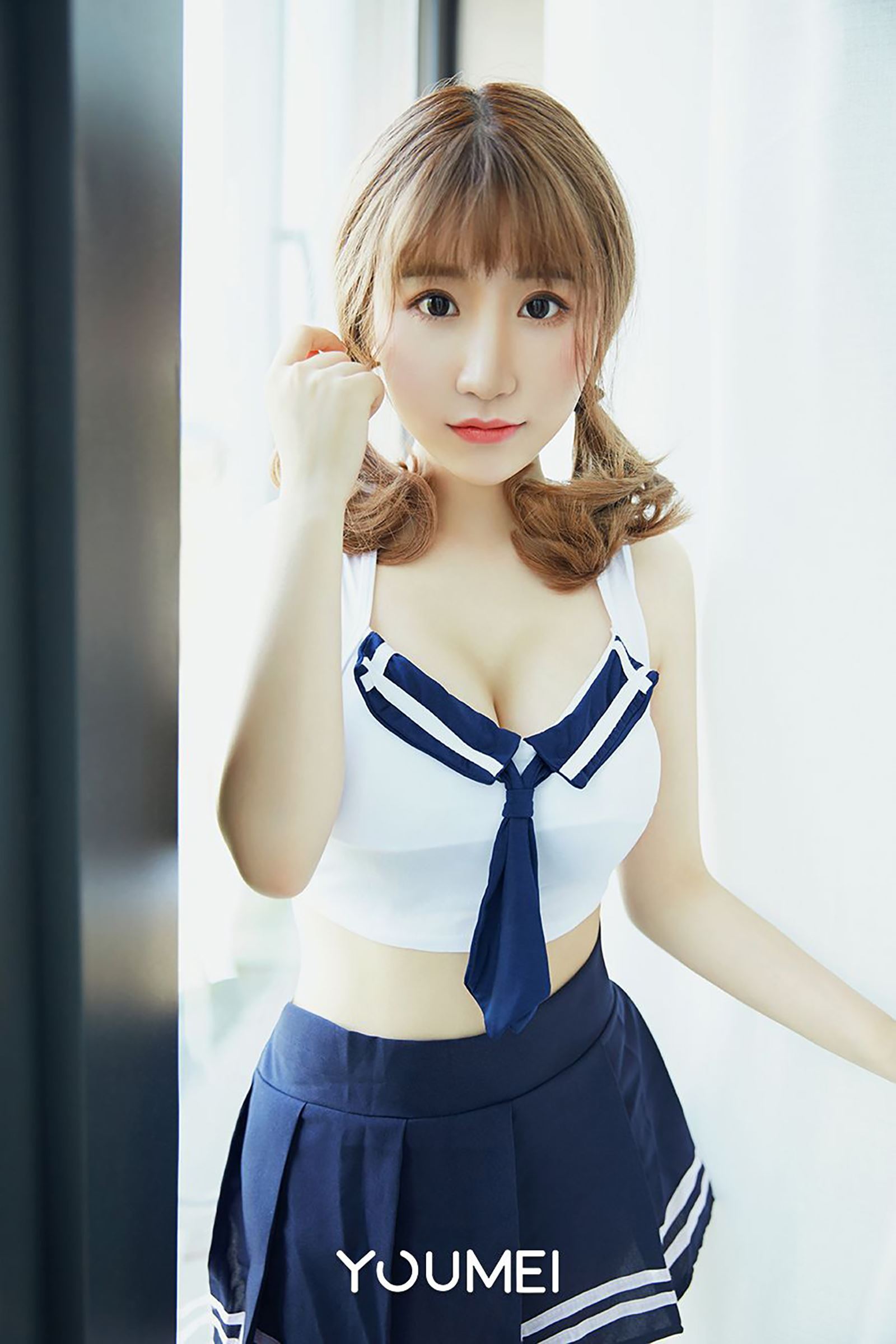 [YouMei尤美] 2018.10.16 NO.066 学妹の情窦初开 绯月樱-Cherry