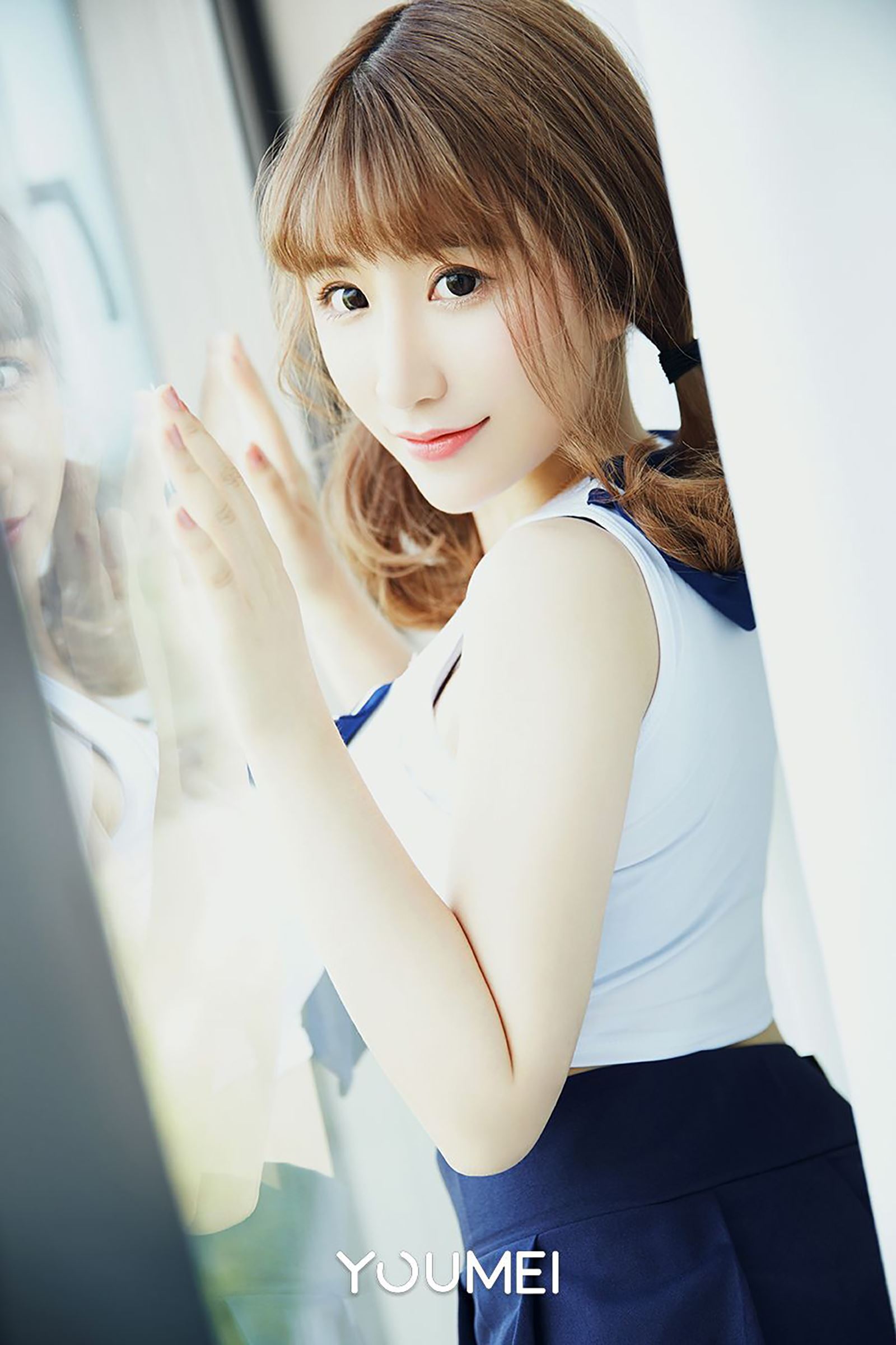 [YouMei尤美] 2018.10.16 NO.066 学妹の情窦初开 绯月樱-Cherry