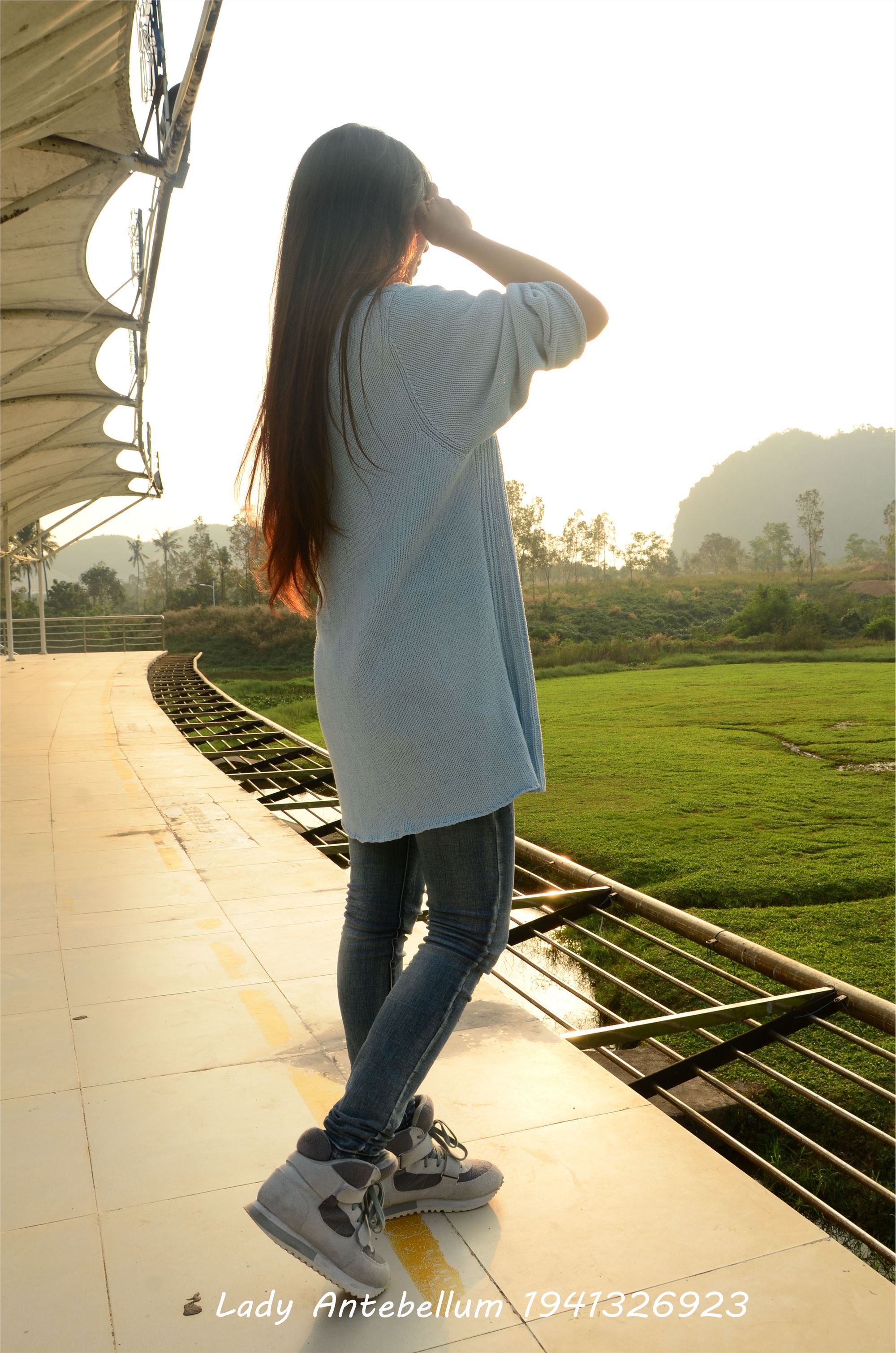 [战前女神] 恋足美腿棉袜女神级摄影套图 008