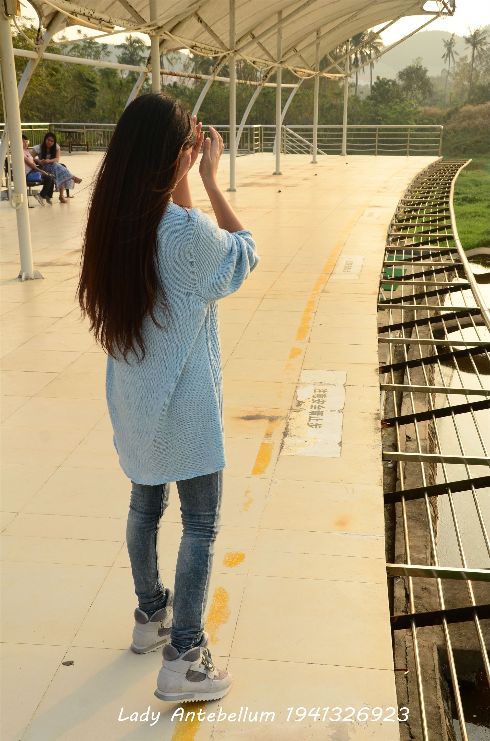 [战前女神] 恋足美腿棉袜女神级摄影套图 008