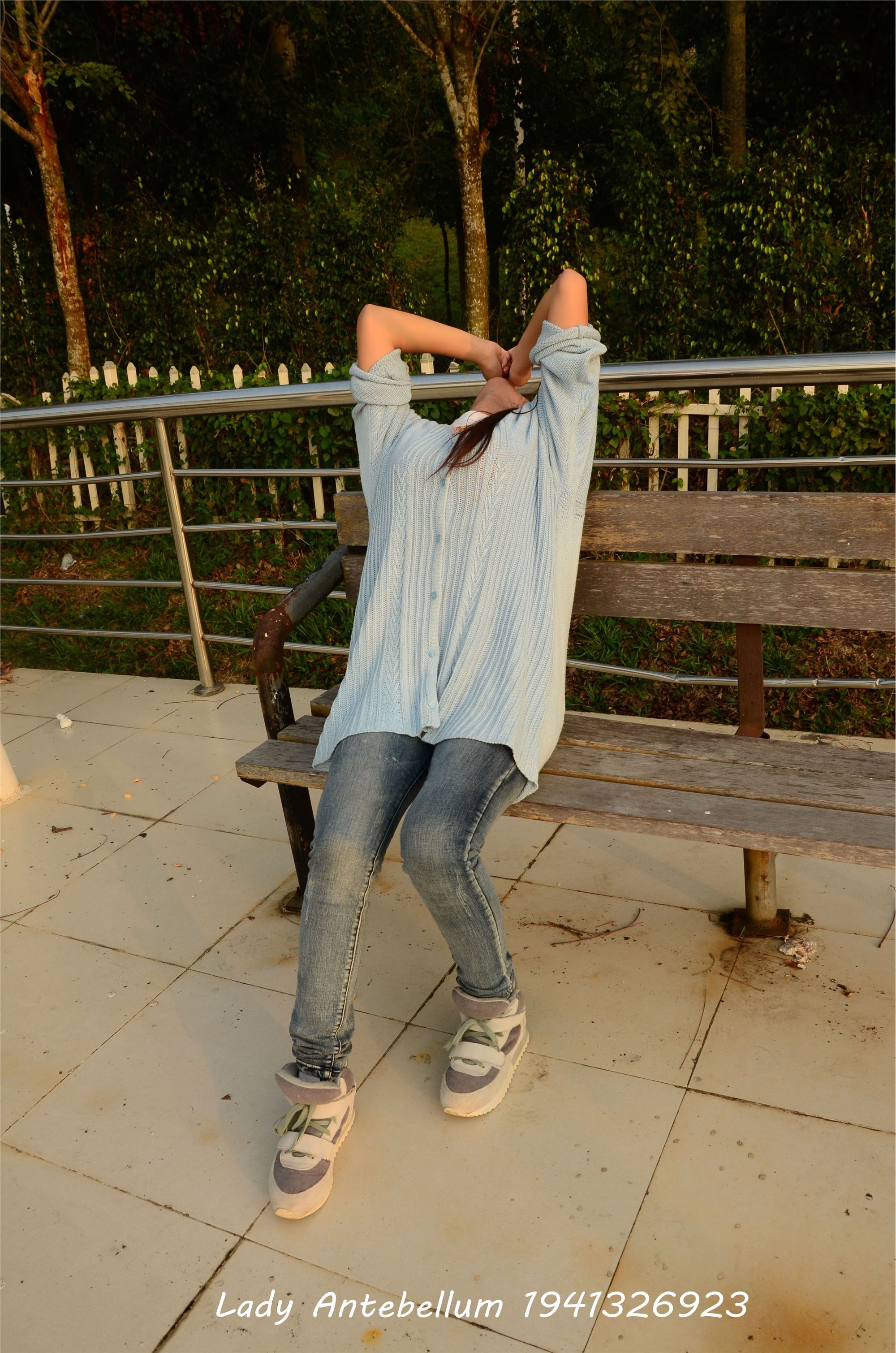 [战前女神] 恋足美腿棉袜女神级摄影套图 008