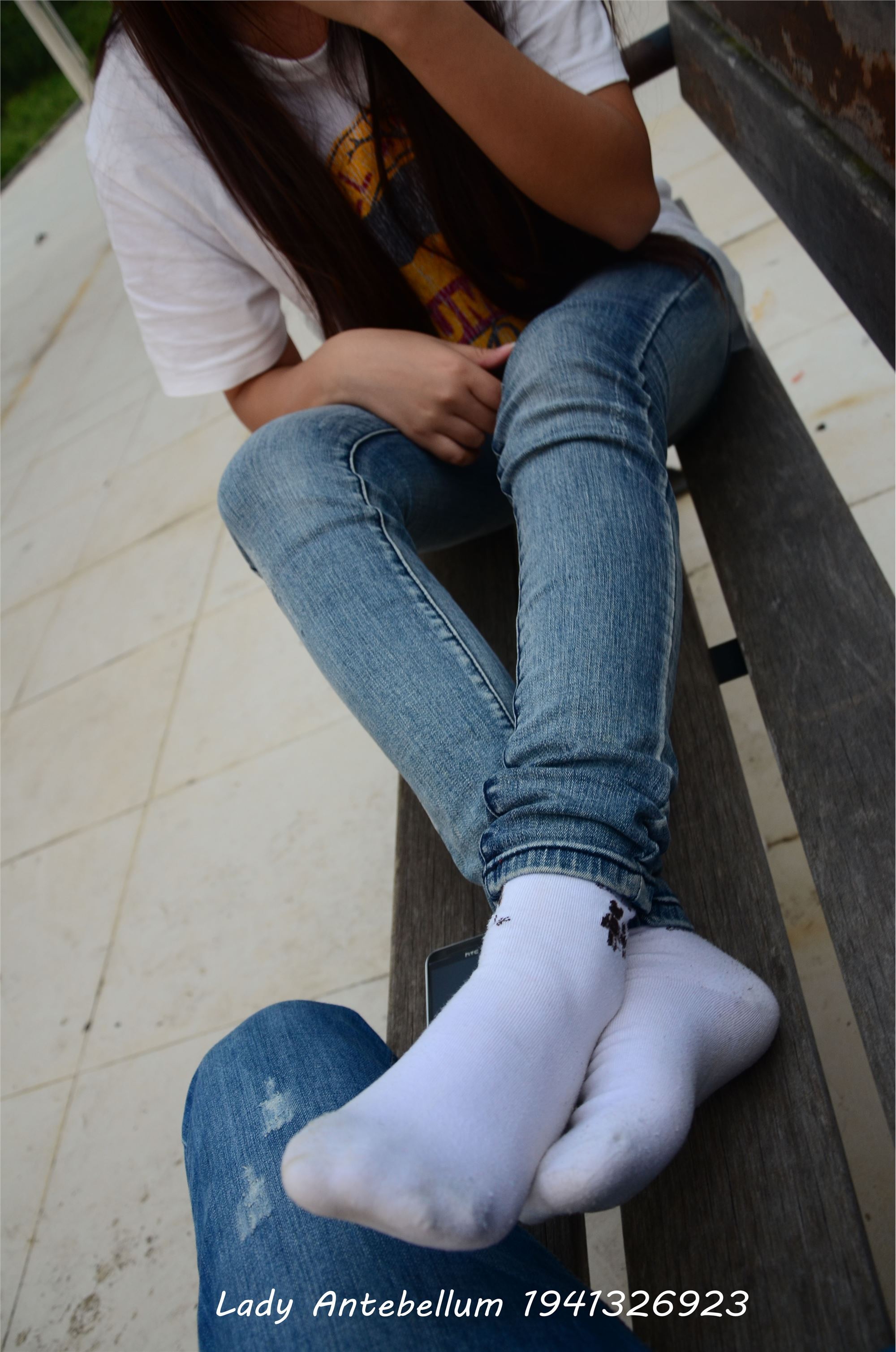 [战前女神] 恋足美腿棉袜女神级摄影套图 008