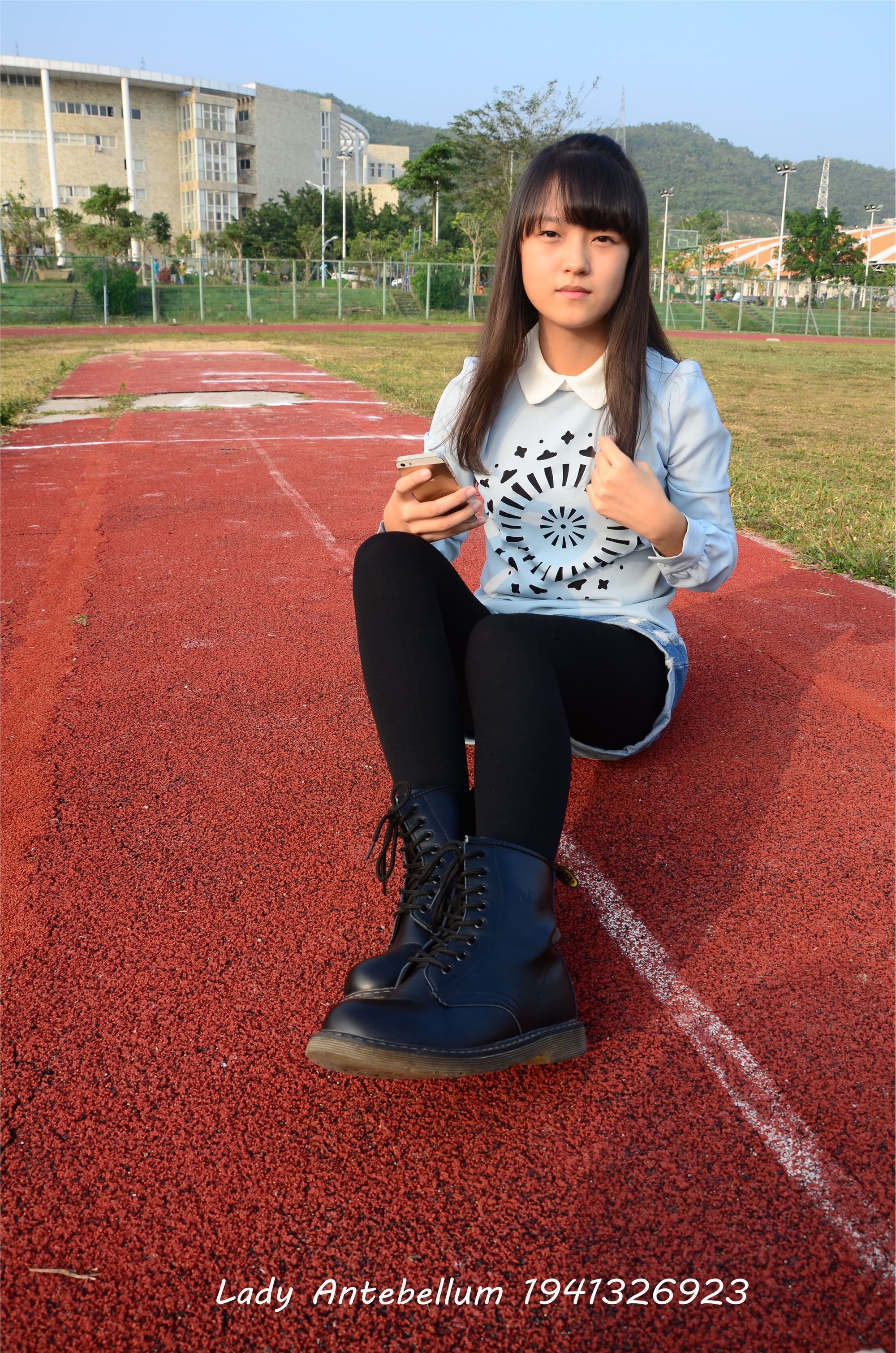 [战前女神] 恋足美腿棉袜女神级摄影套图 015