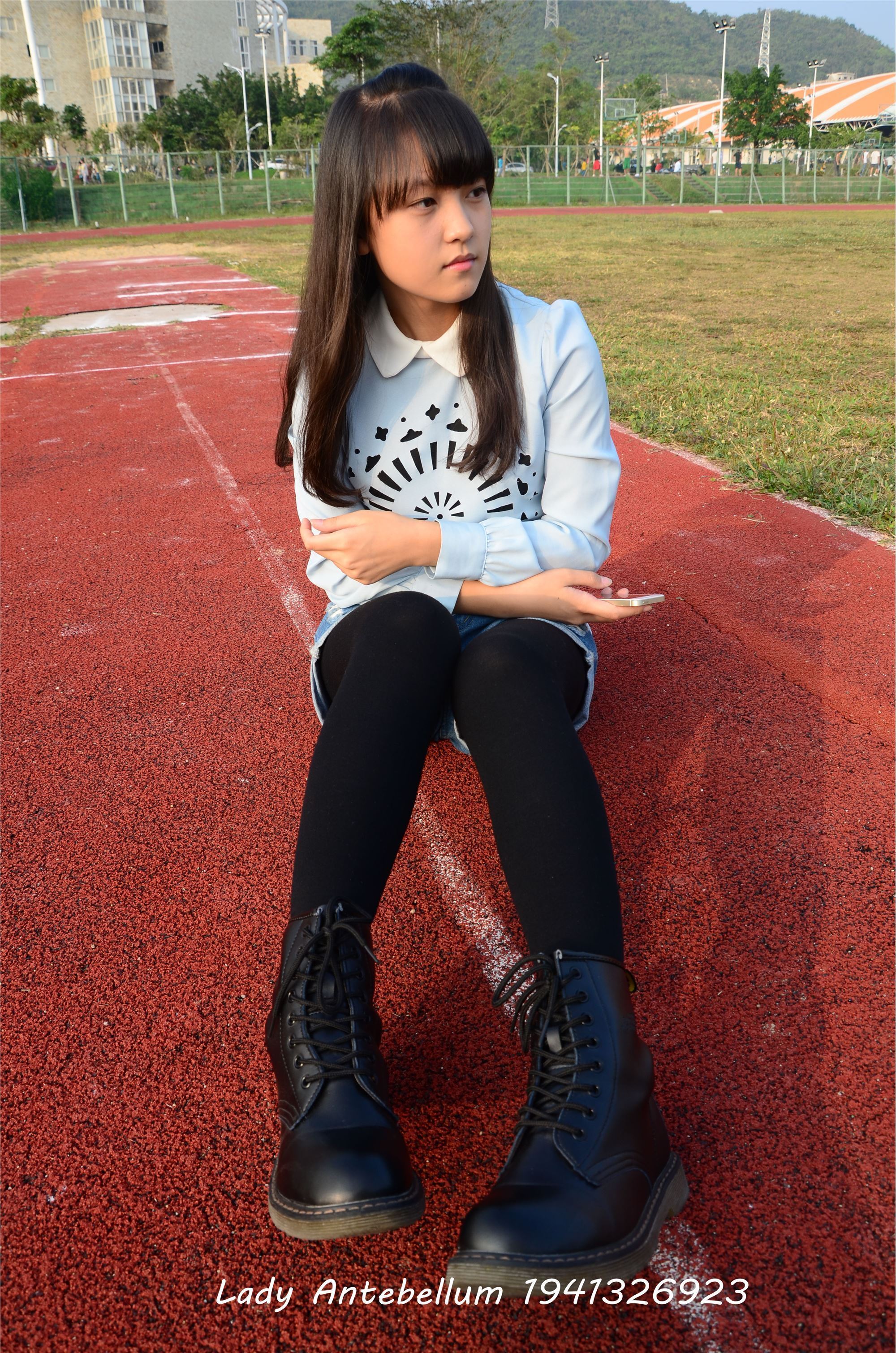 [战前女神] 恋足美腿棉袜女神级摄影套图 015