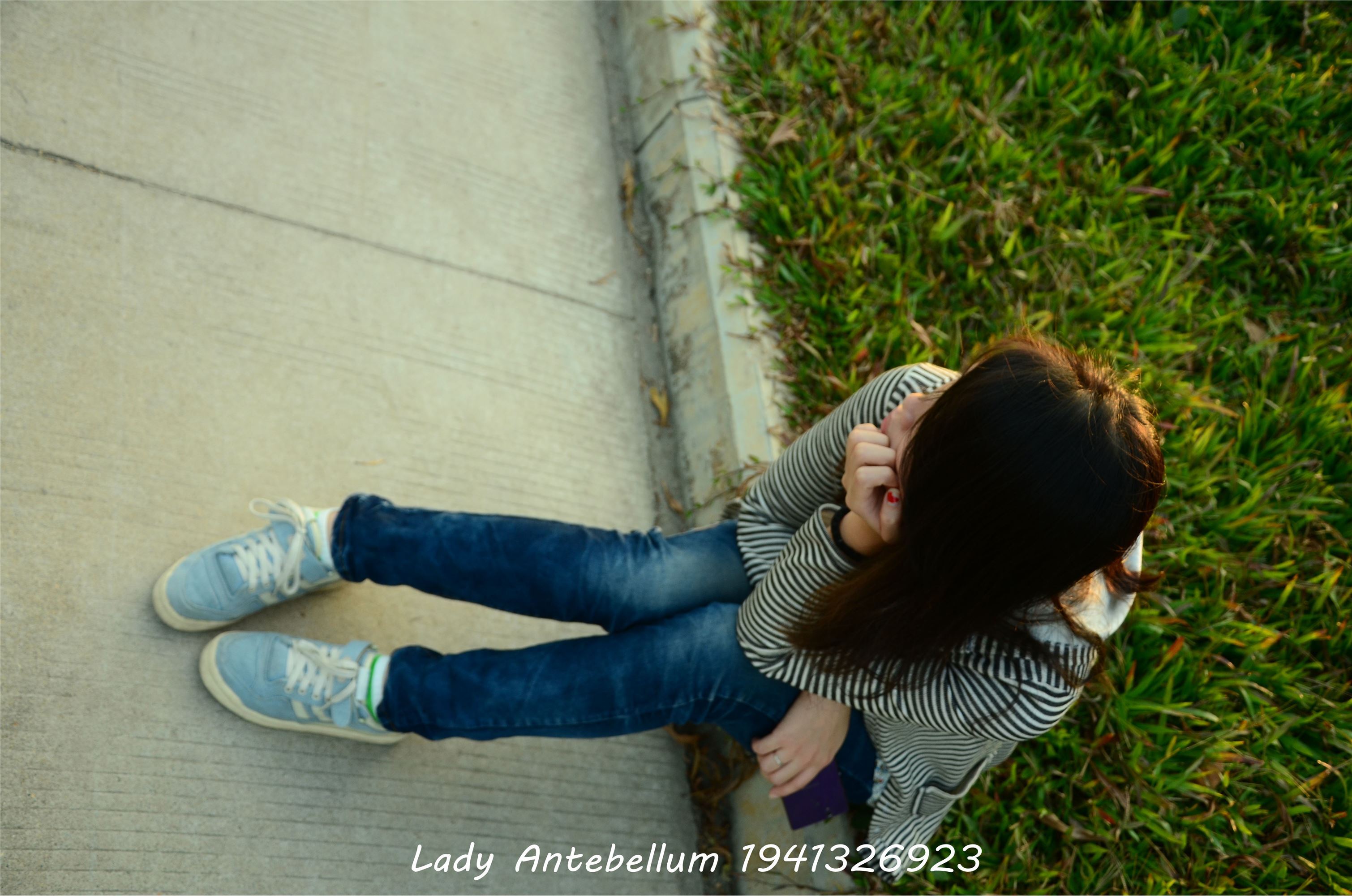 [战前女神] 恋足美腿棉袜女神级摄影套图 016