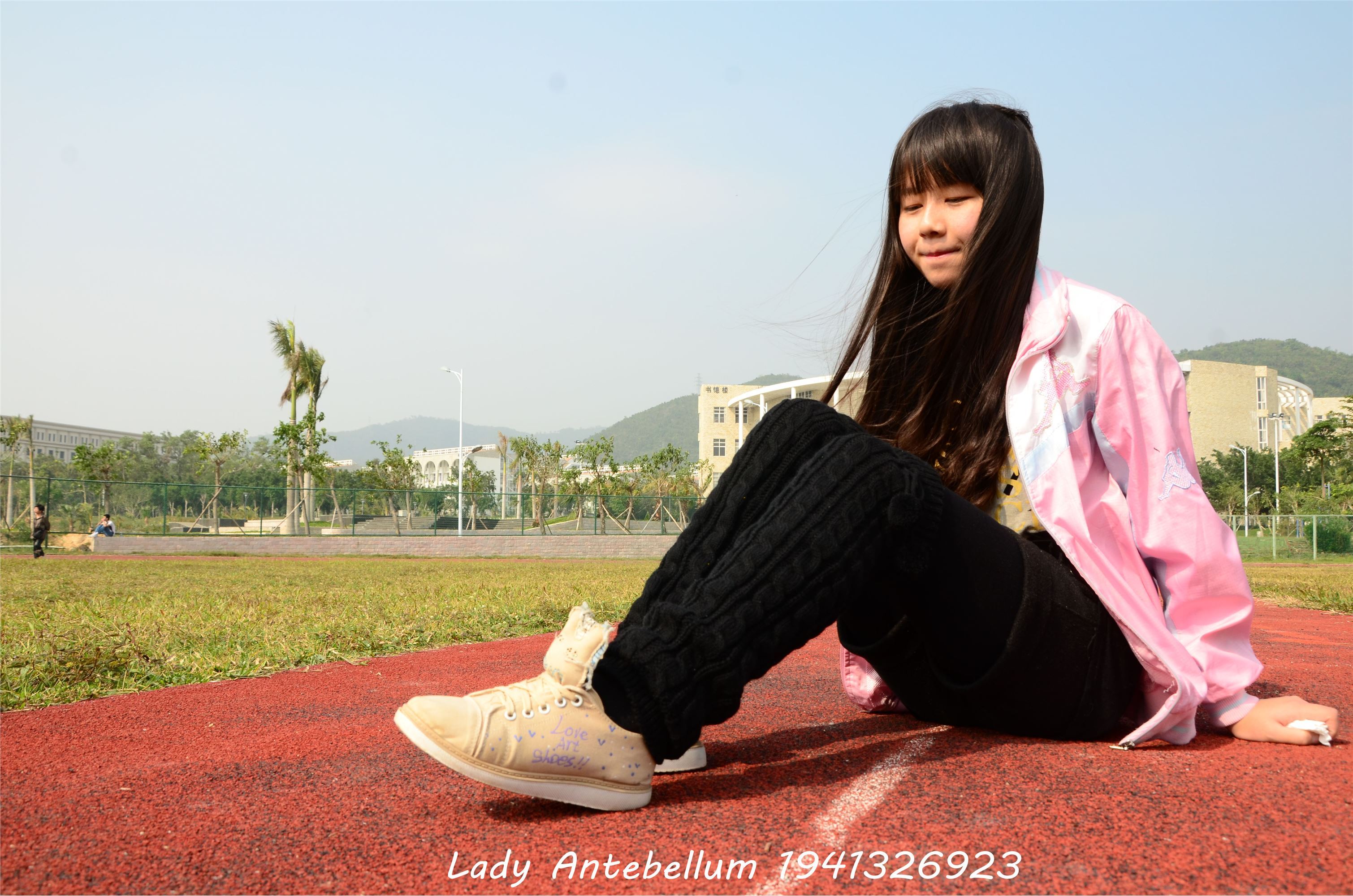 [战前女神] 恋足美腿棉袜女神级摄影套图 017